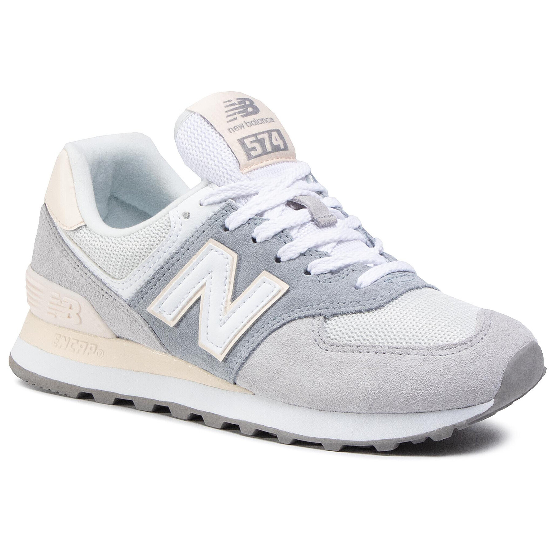 New Balance Сникърси WL574LBR Сив - Pepit.bg