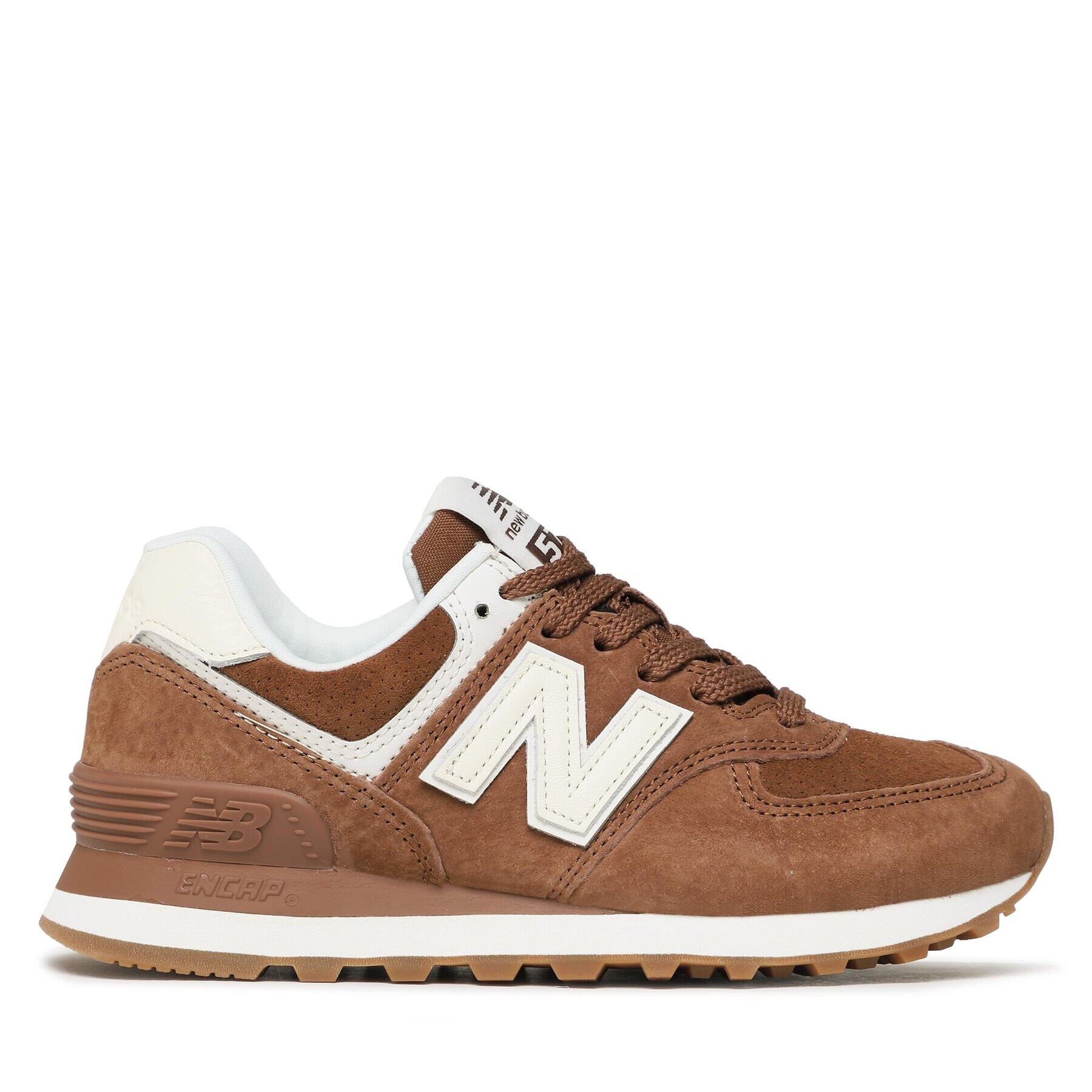 New Balance Сникърси WL574NA Кафяв - Pepit.bg
