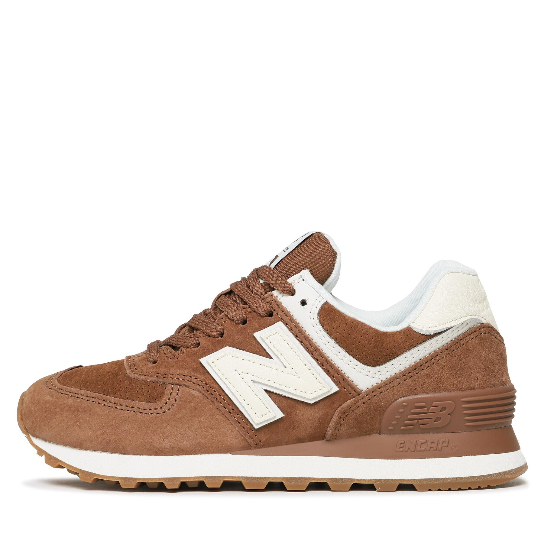 New Balance Сникърси WL574NA Кафяв - Pepit.bg