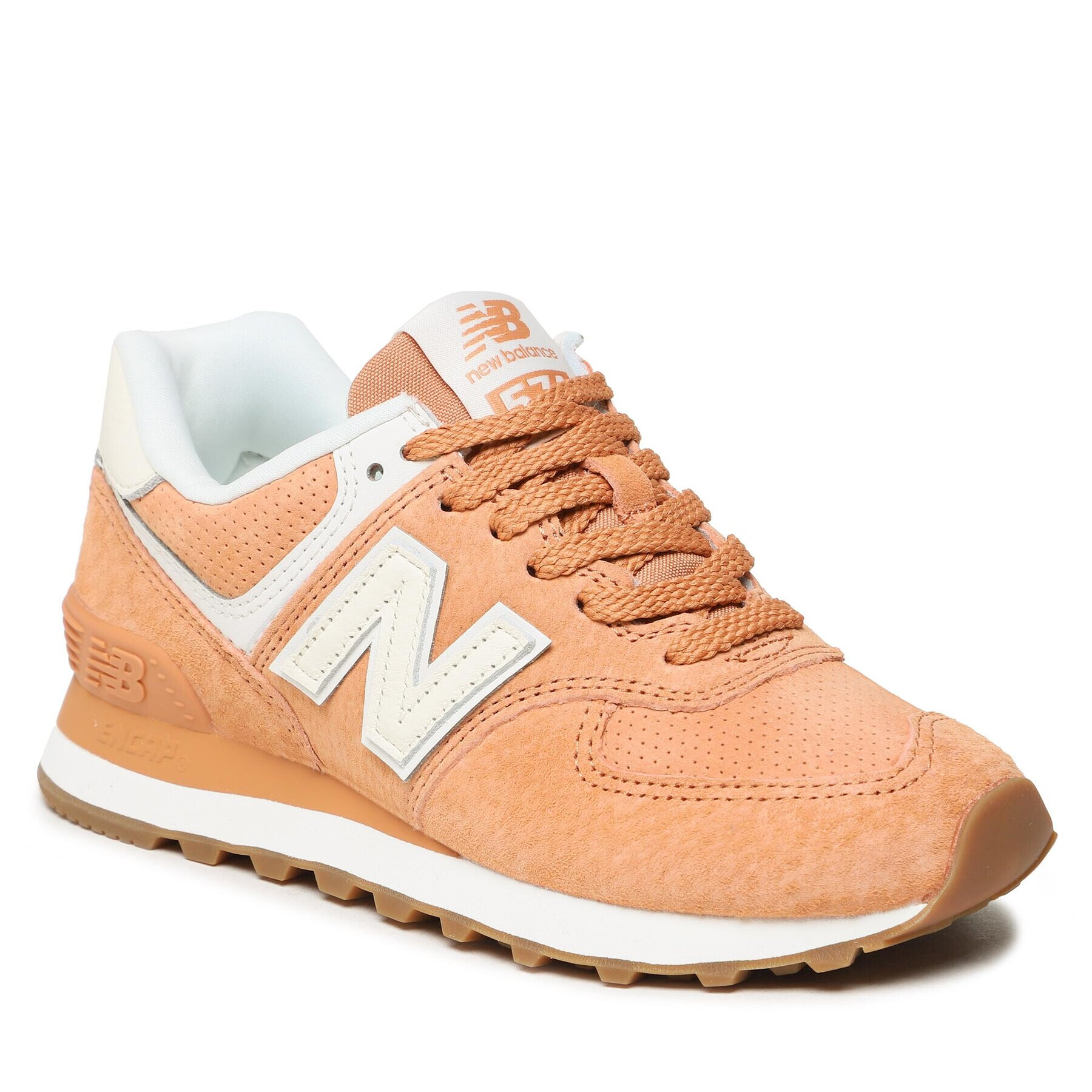 New Balance Сникърси WL574NB Оранжев - Pepit.bg