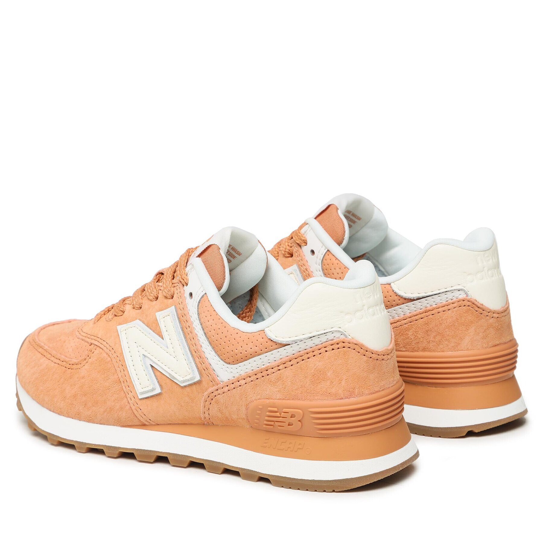 New Balance Сникърси WL574NB Оранжев - Pepit.bg