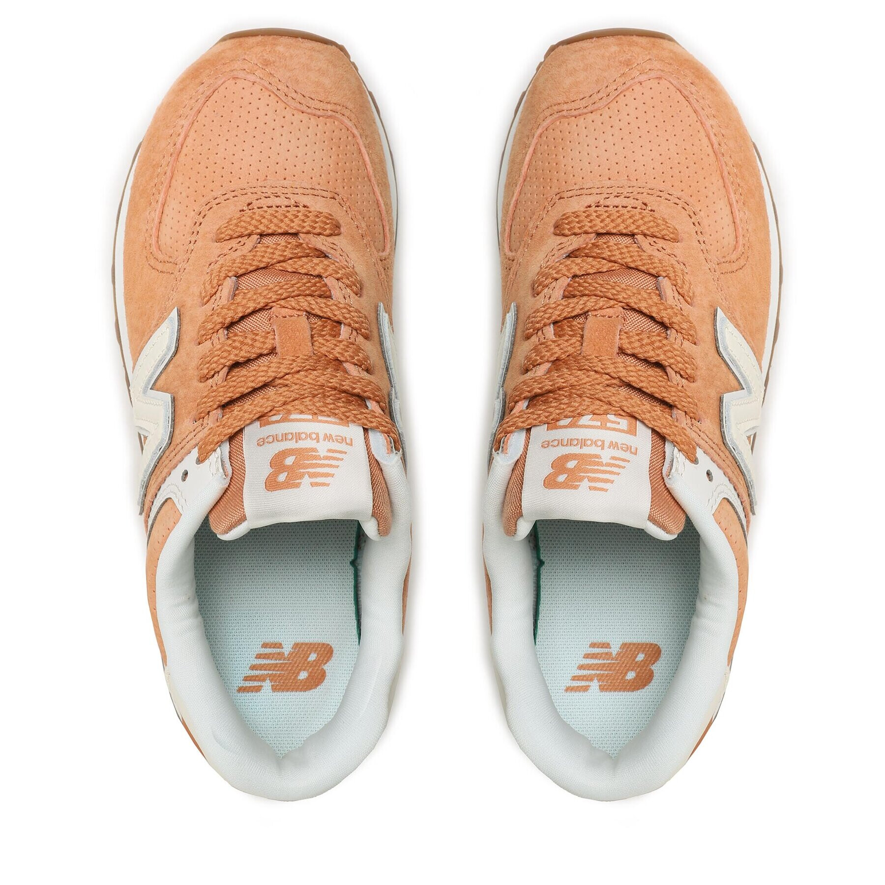 New Balance Сникърси WL574NB Оранжев - Pepit.bg
