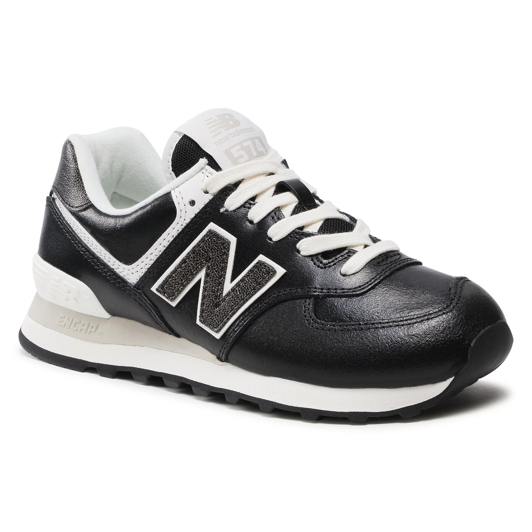 New Balance Сникърси WL574PL2 Черен - Pepit.bg