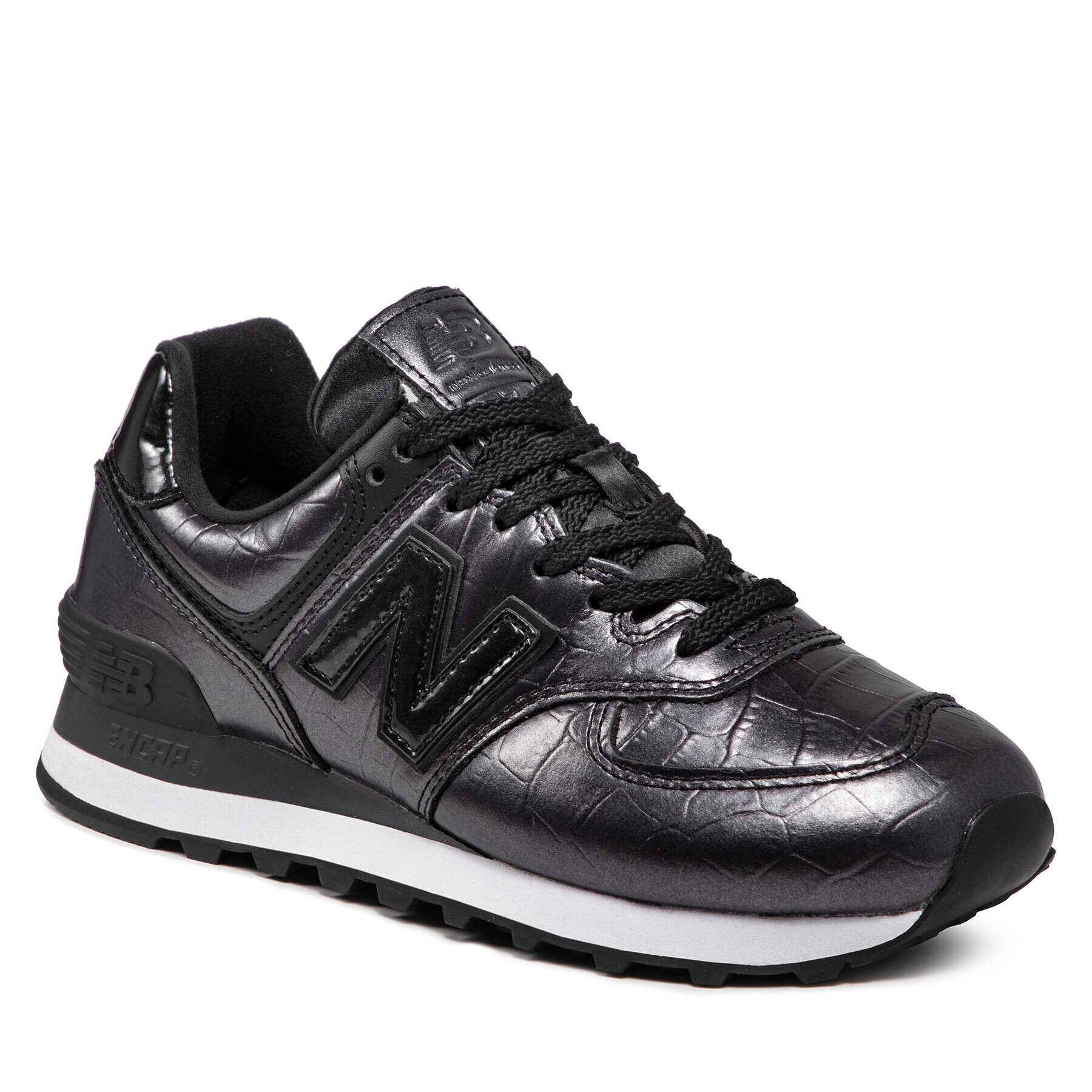 New Balance Сникърси WL574PW2 Черен - Pepit.bg