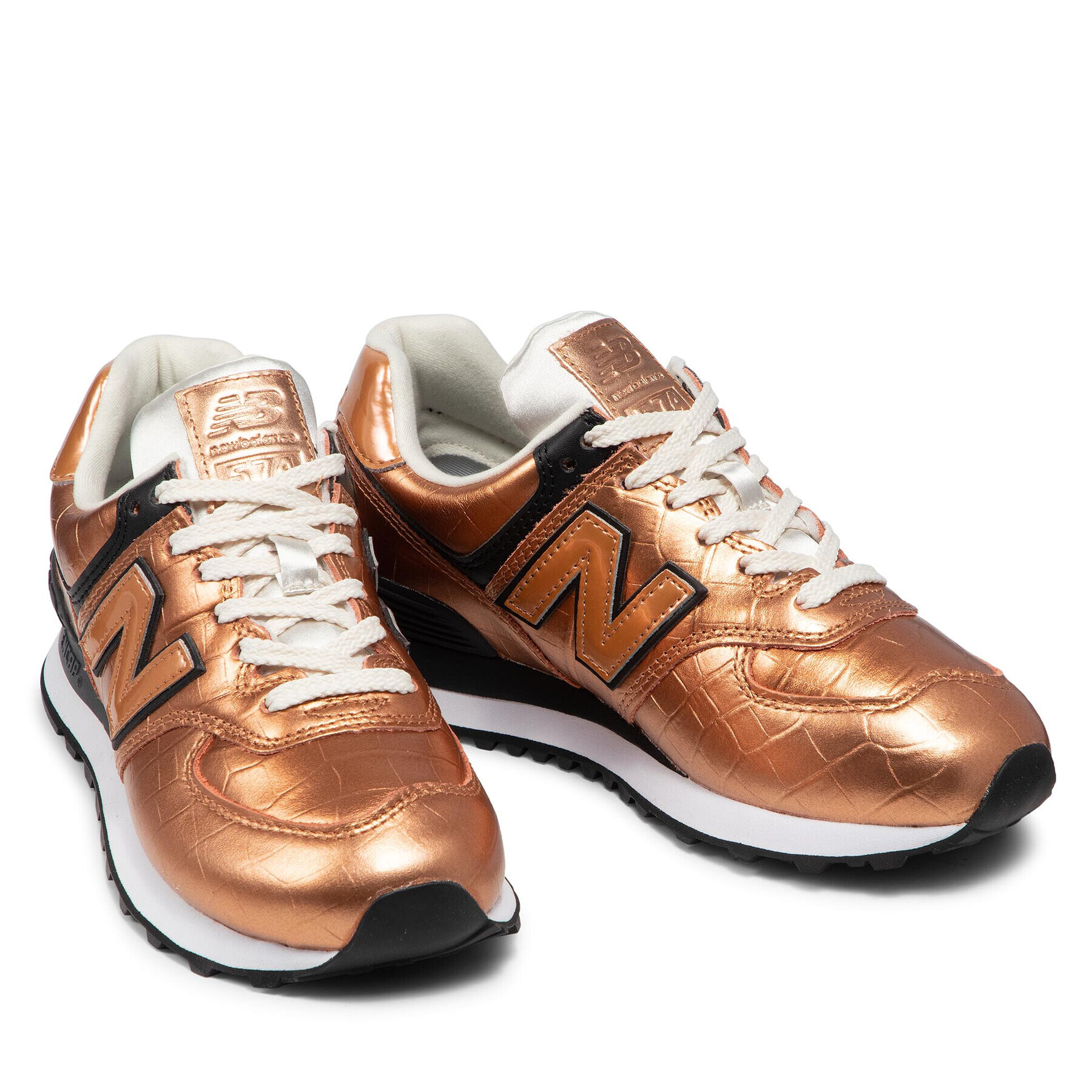 New Balance Сникърси WL574PX2 Меден - Pepit.bg