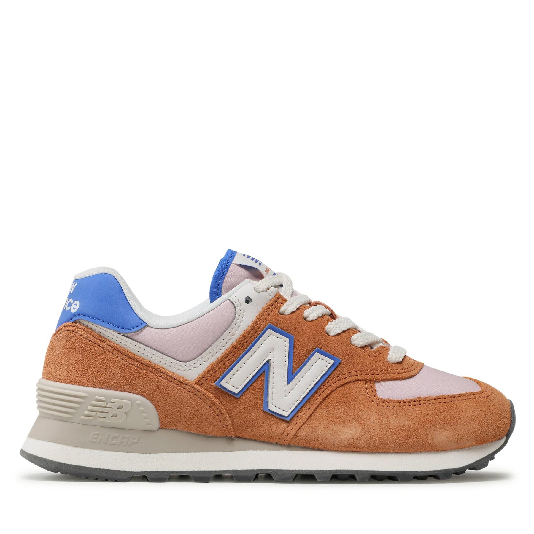 New Balance Сникърси WL574QB Кафяв - Pepit.bg