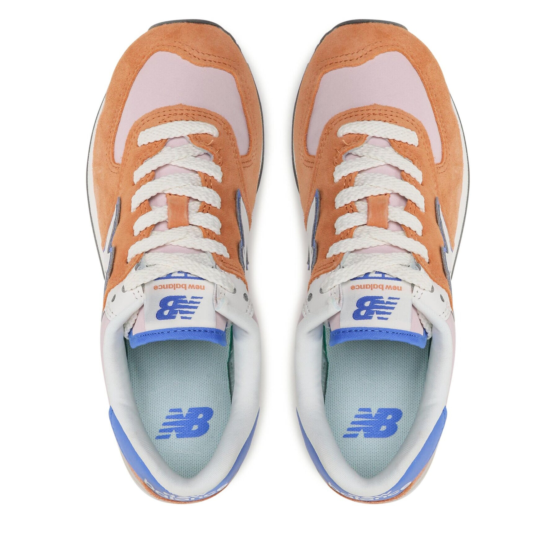 New Balance Сникърси WL574QB Кафяв - Pepit.bg