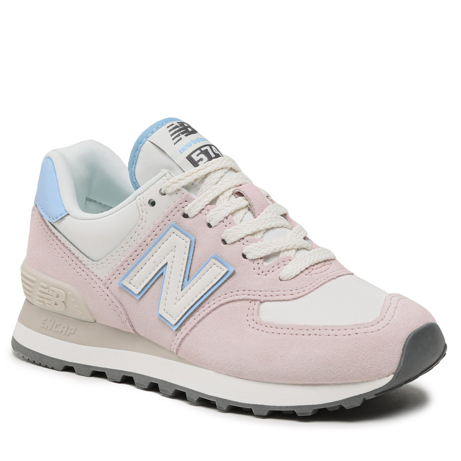 New Balance Сникърси WL574QC Розов - Pepit.bg