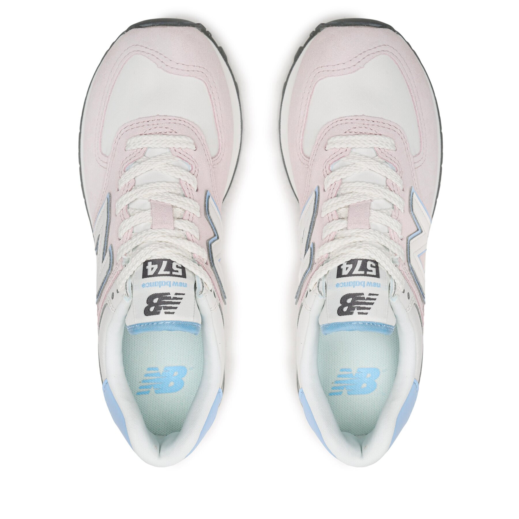 New Balance Сникърси WL574QC Розов - Pepit.bg