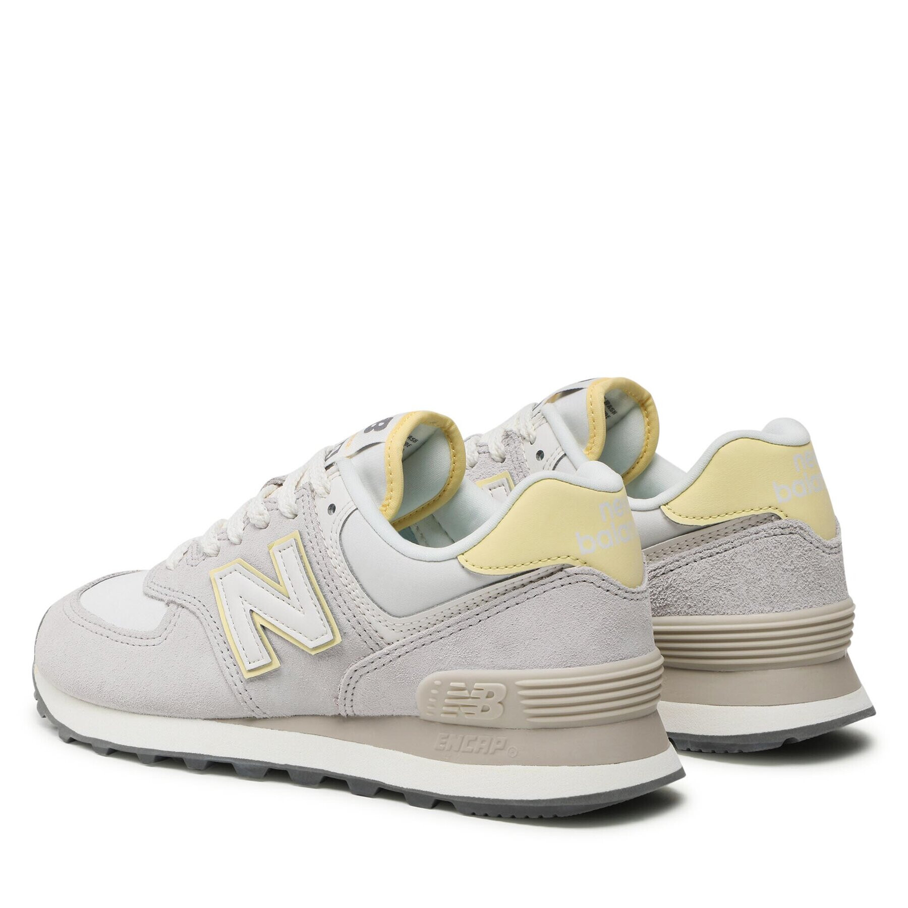 New Balance Сникърси WL574QD Сив - Pepit.bg