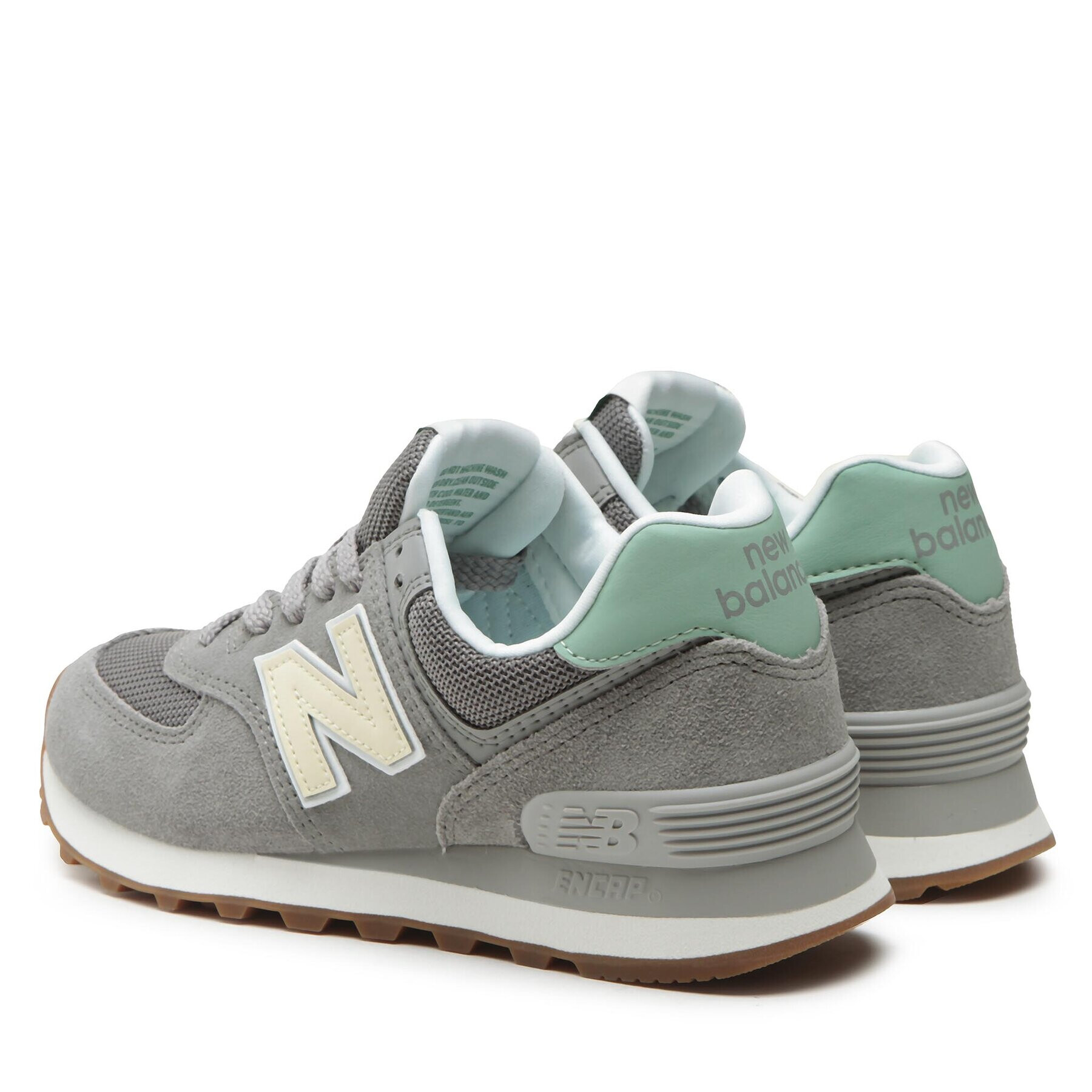 New Balance Сникърси WL574RB Сив - Pepit.bg