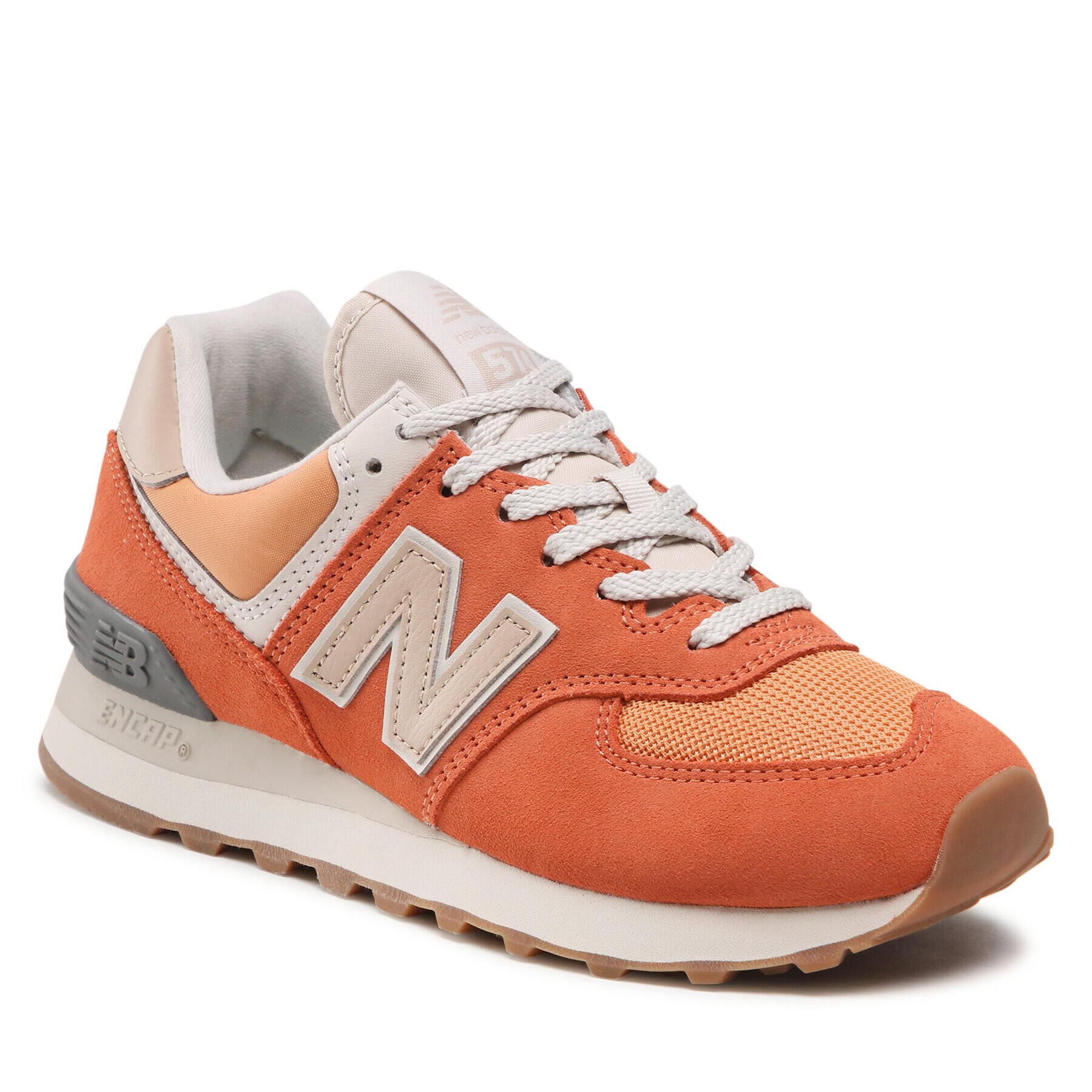 New Balance Сникърси WL574RCD Оранжев - Pepit.bg