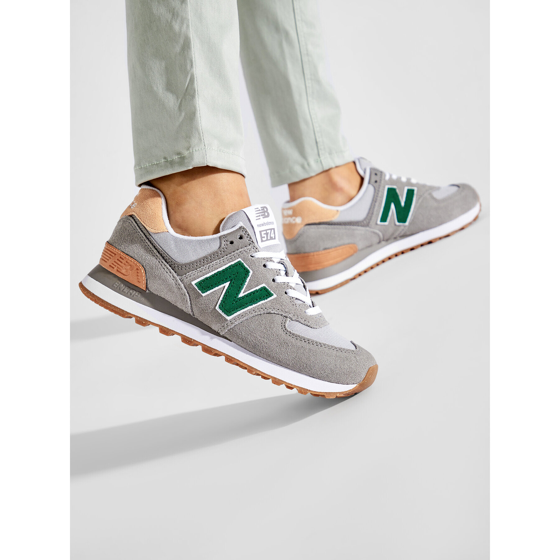 New Balance Сникърси WL574RF2 Сив - Pepit.bg