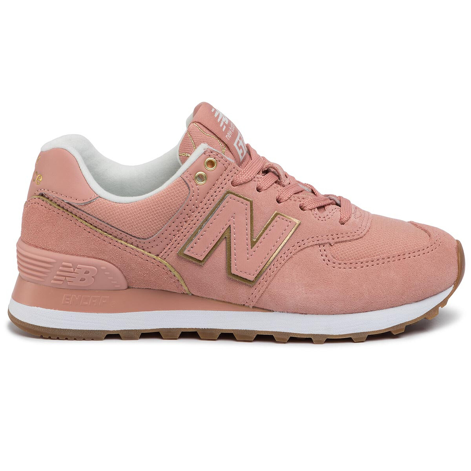 New Balance Сникърси WL574SOB Розов - Pepit.bg
