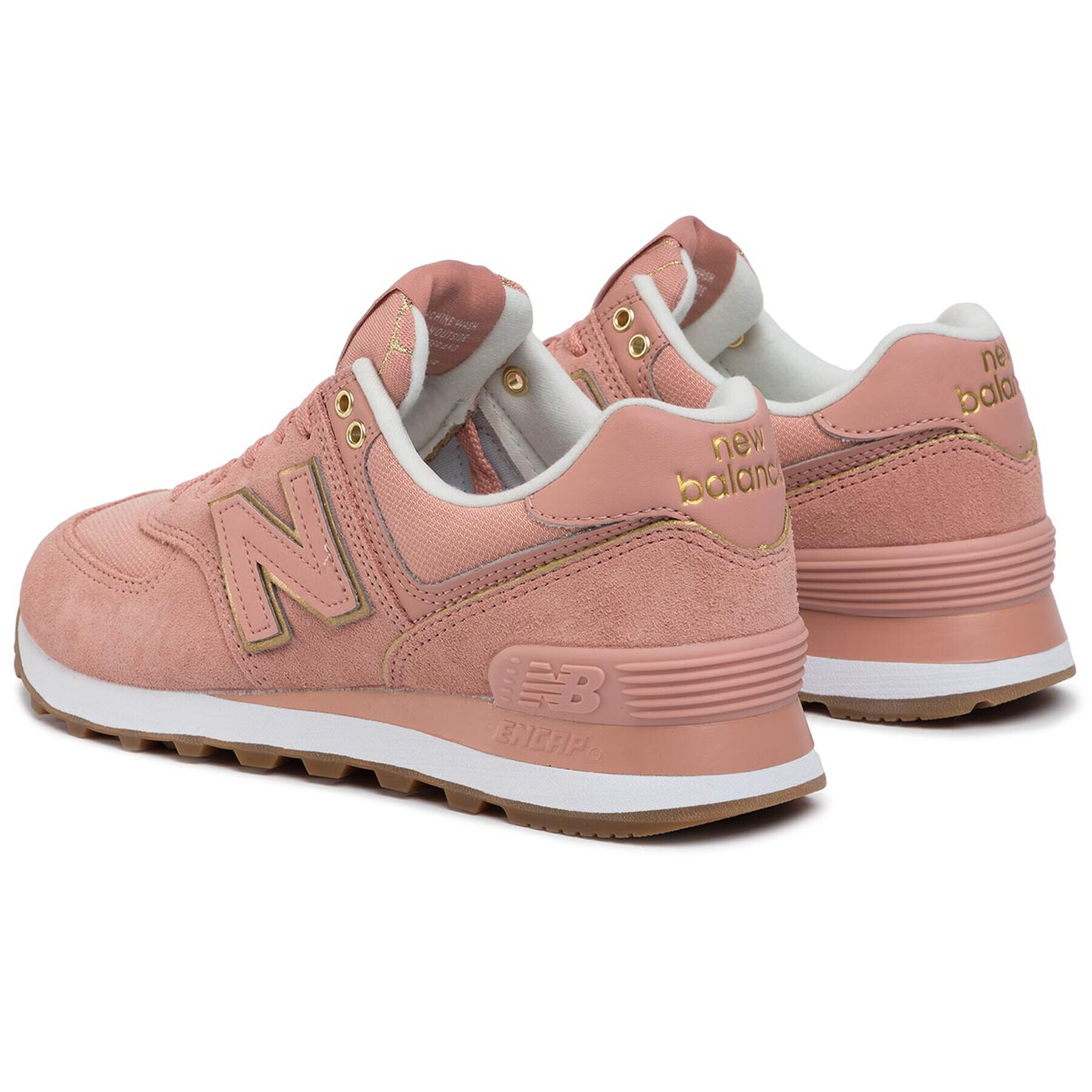 New Balance Сникърси WL574SOB Розов - Pepit.bg