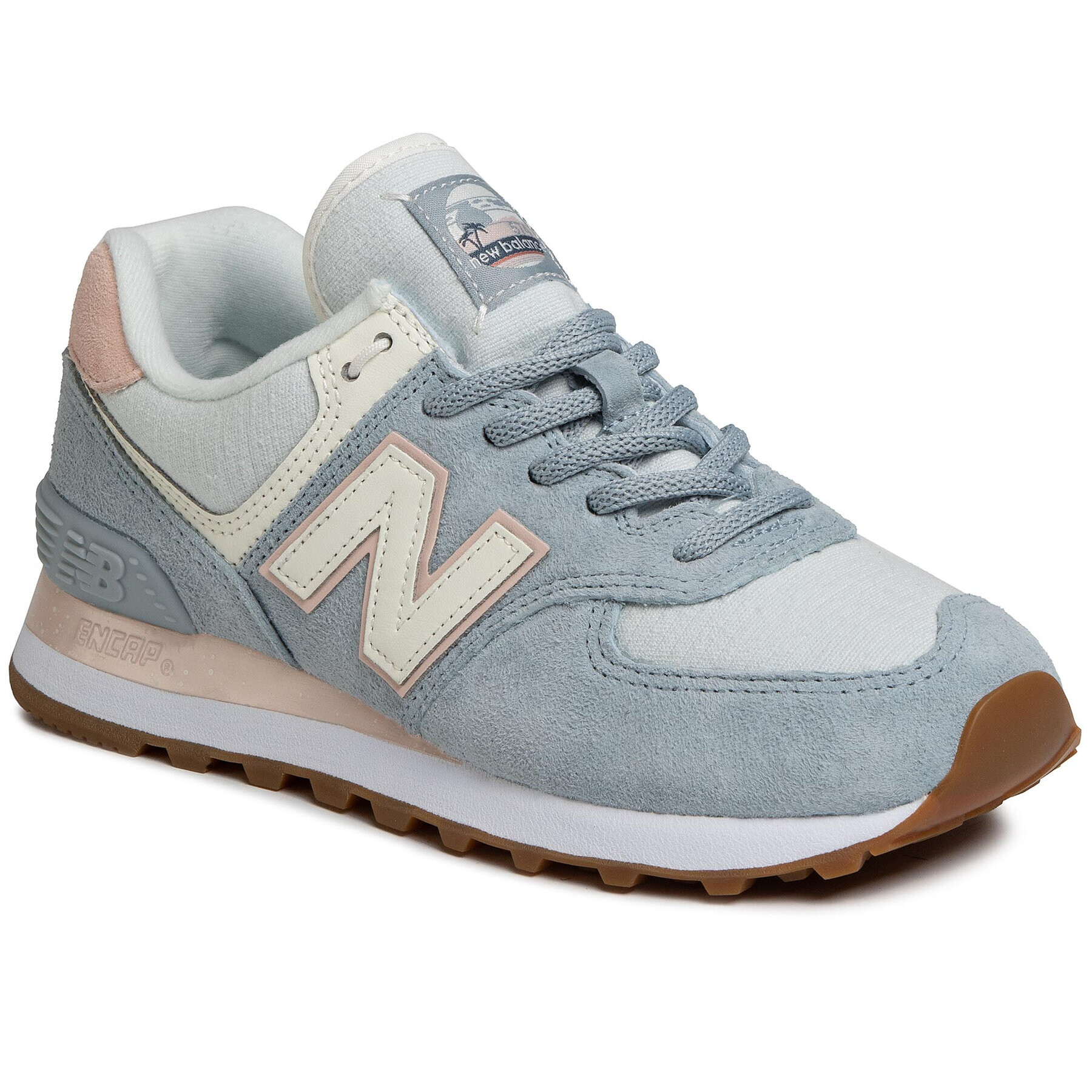 New Balance Сникърси WL574SUO Син - Pepit.bg