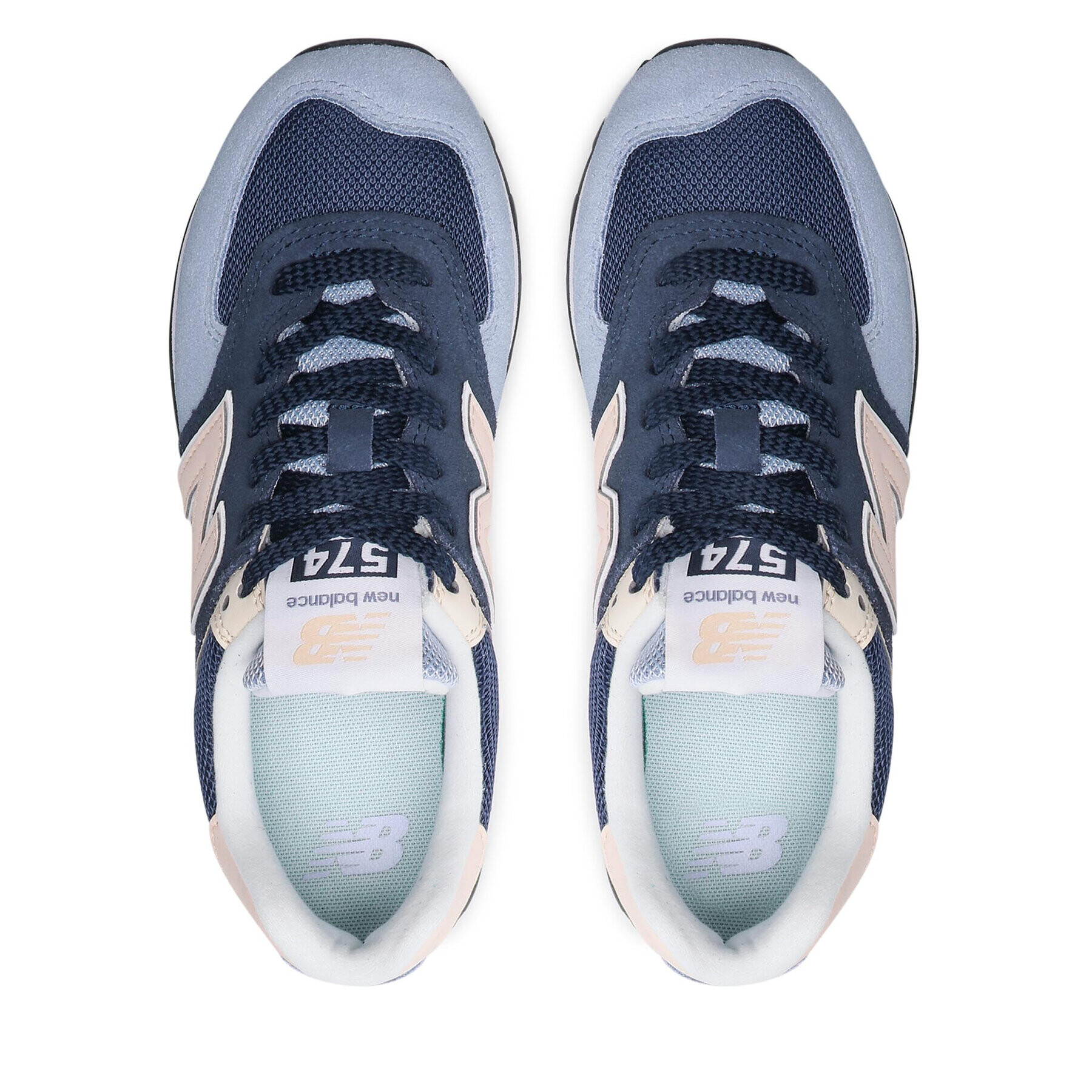 New Balance Сникърси WL574VJ2 Тъмносин - Pepit.bg