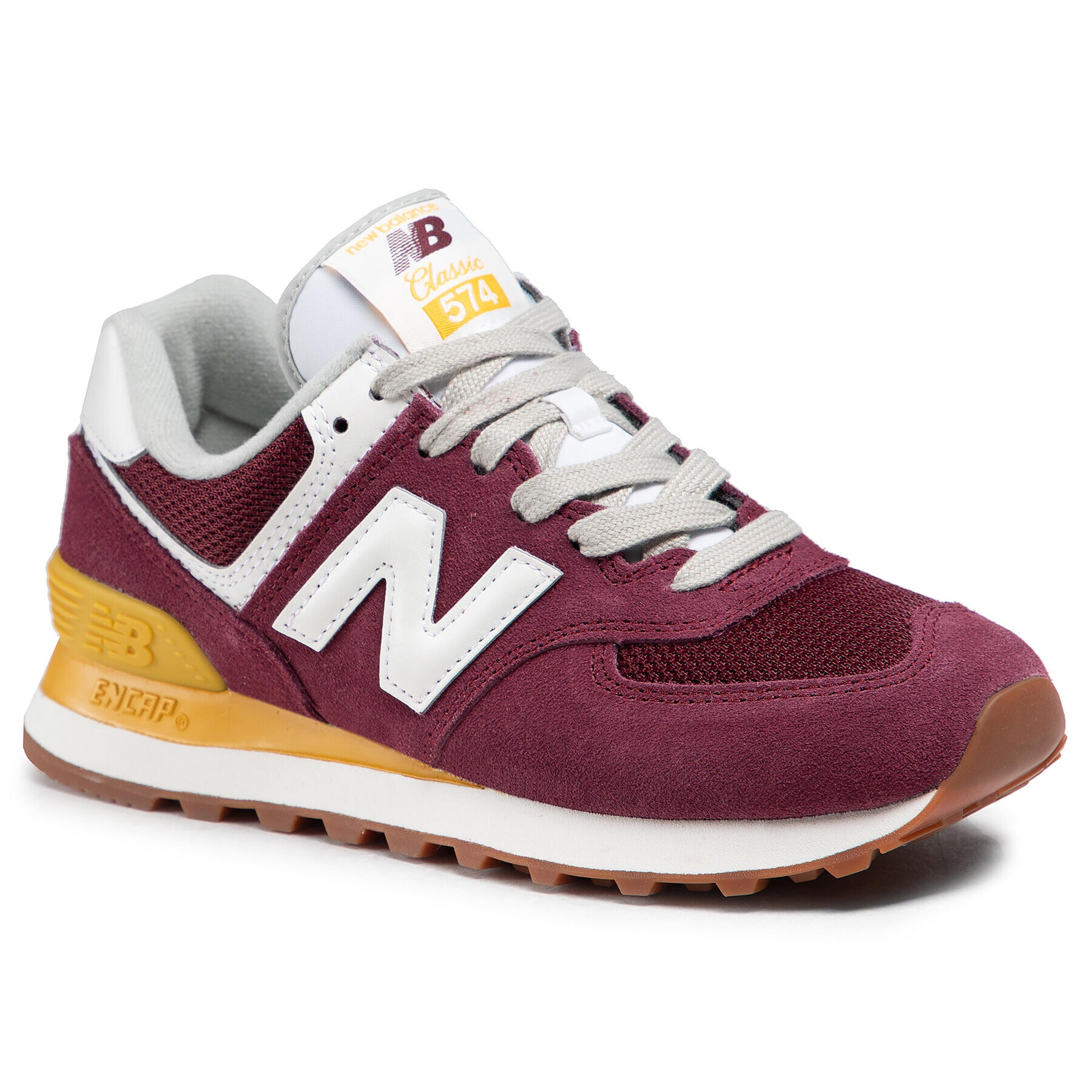 New Balance Сникърси WL574VN2 Бордо - Pepit.bg
