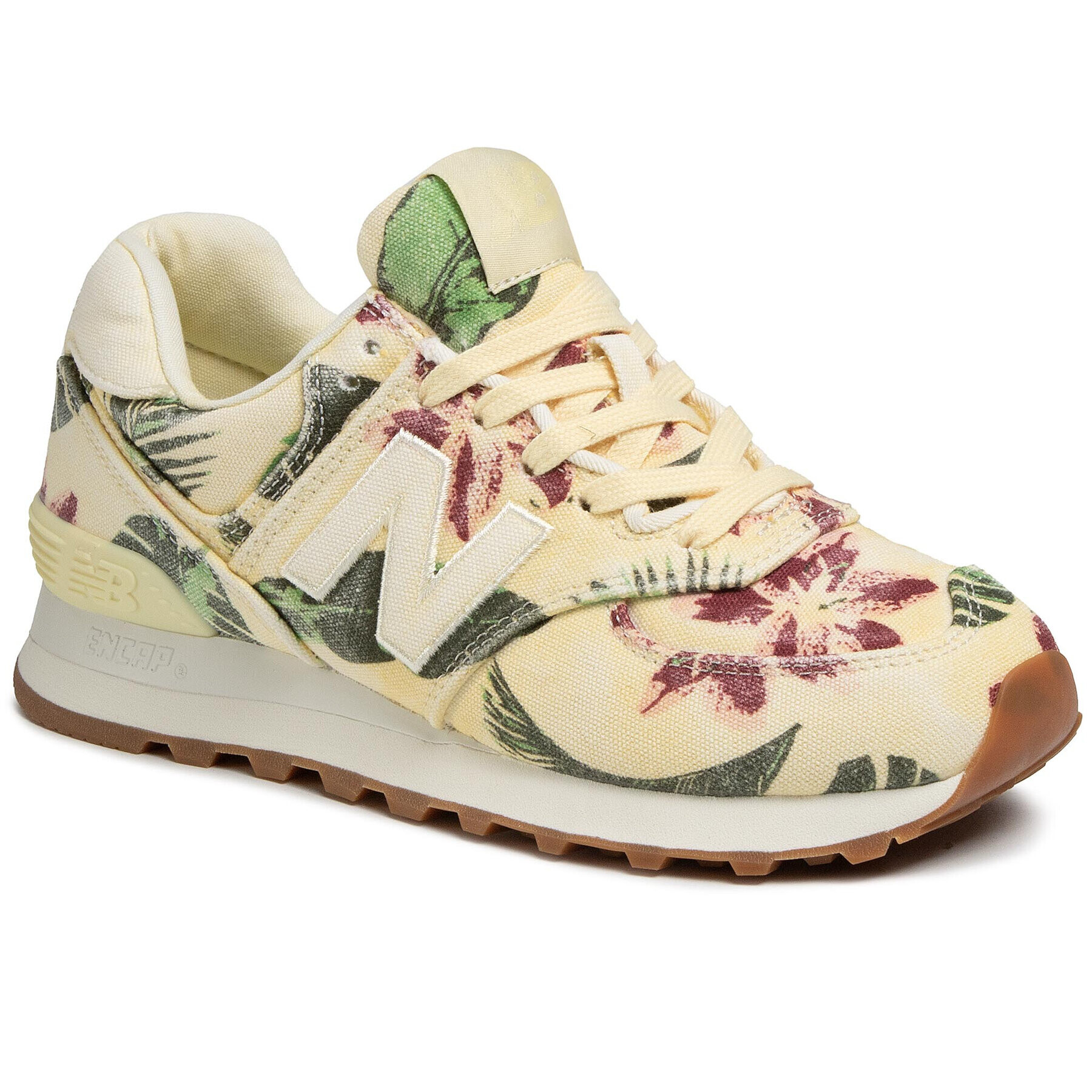 New Balance Сникърси WL574WOP Жълт - Pepit.bg