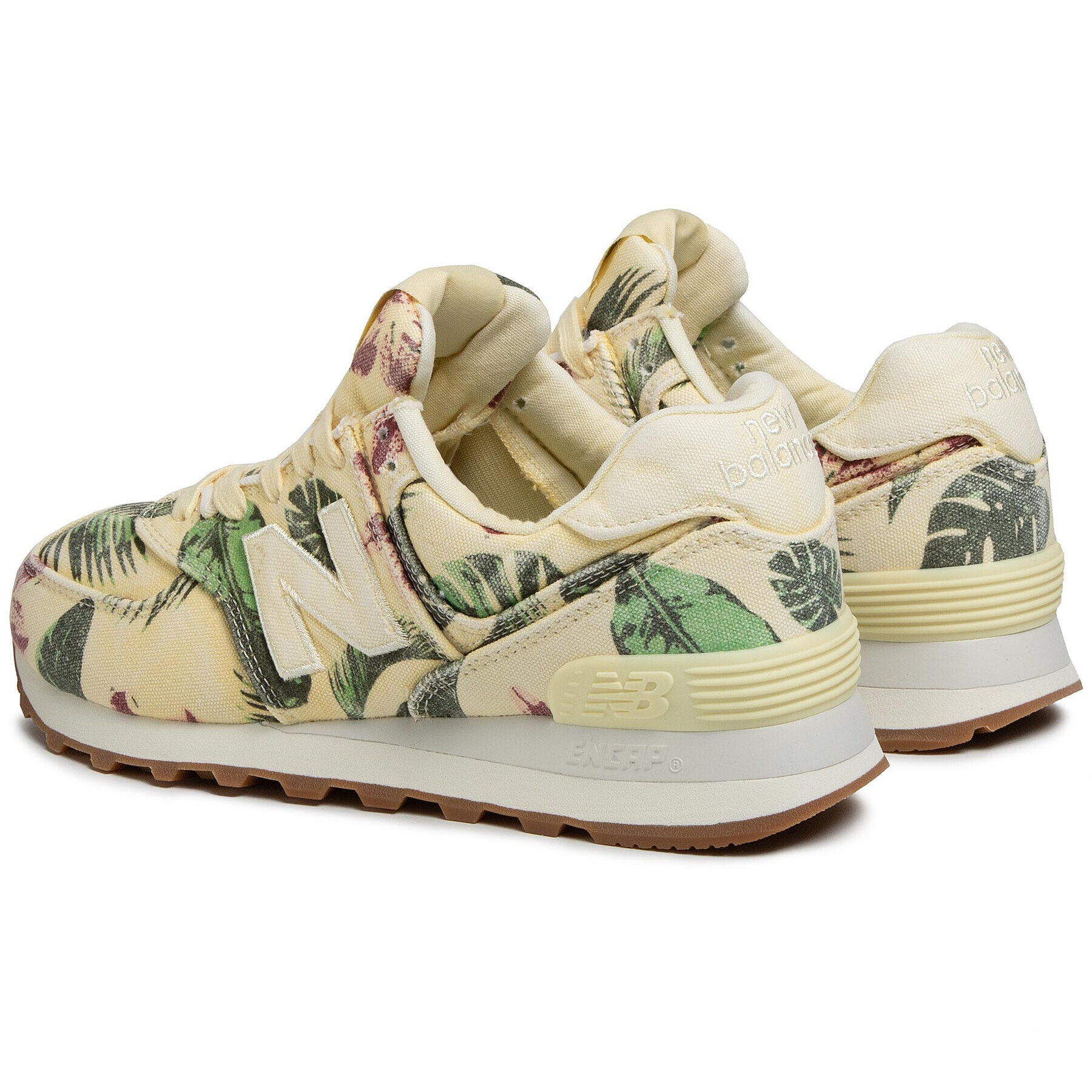 New Balance Сникърси WL574WOP Жълт - Pepit.bg