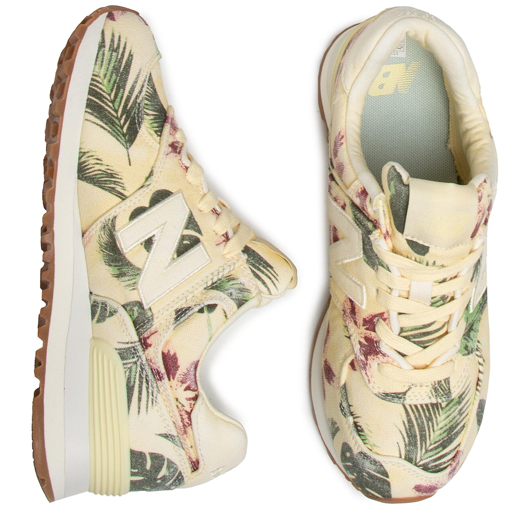 New Balance Сникърси WL574WOP Жълт - Pepit.bg