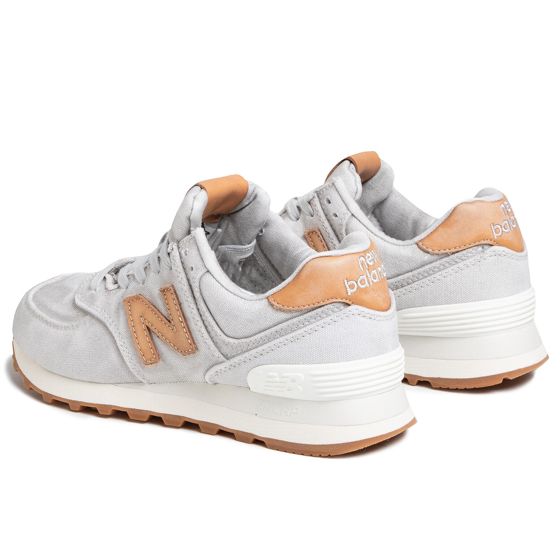 New Balance Сникърси WL574WTE Сив - Pepit.bg