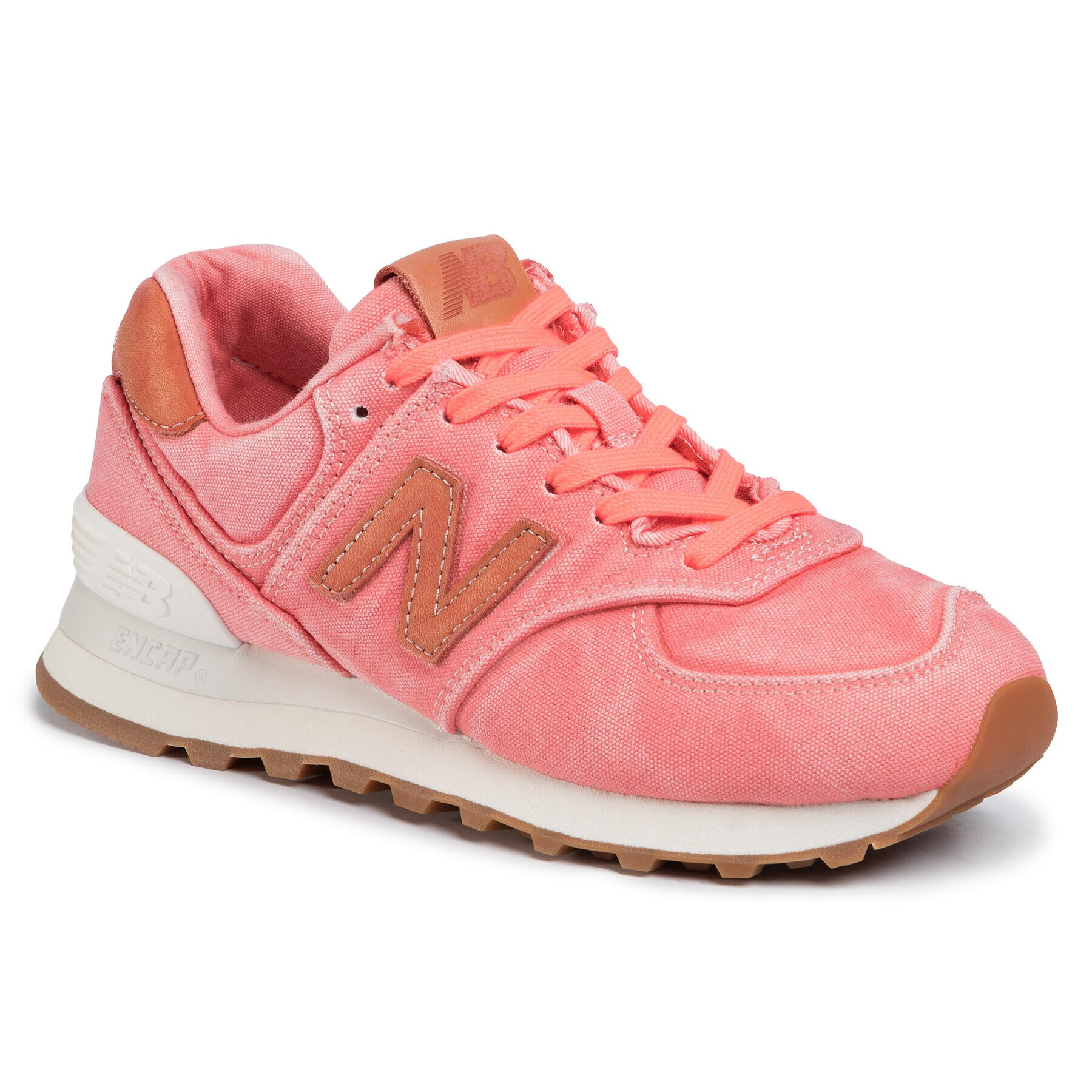 New Balance Сникърси WL574WTR Розов - Pepit.bg