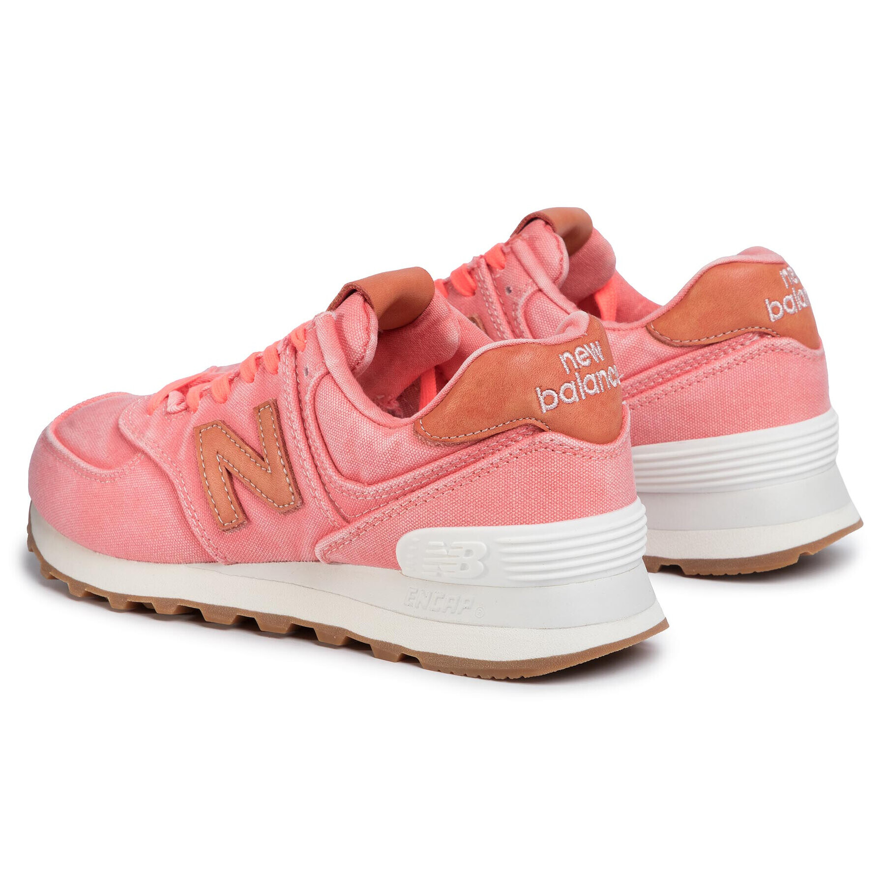 New Balance Сникърси WL574WTR Розов - Pepit.bg