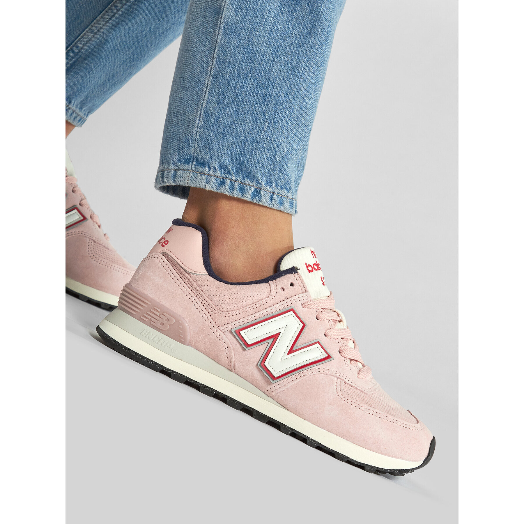 New Balance Сникърси WL574YP2 Розов - Pepit.bg