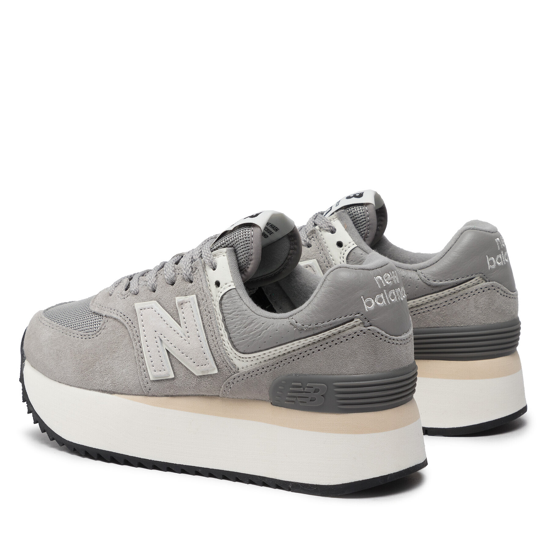 New Balance Сникърси WL574ZBA Сив - Pepit.bg