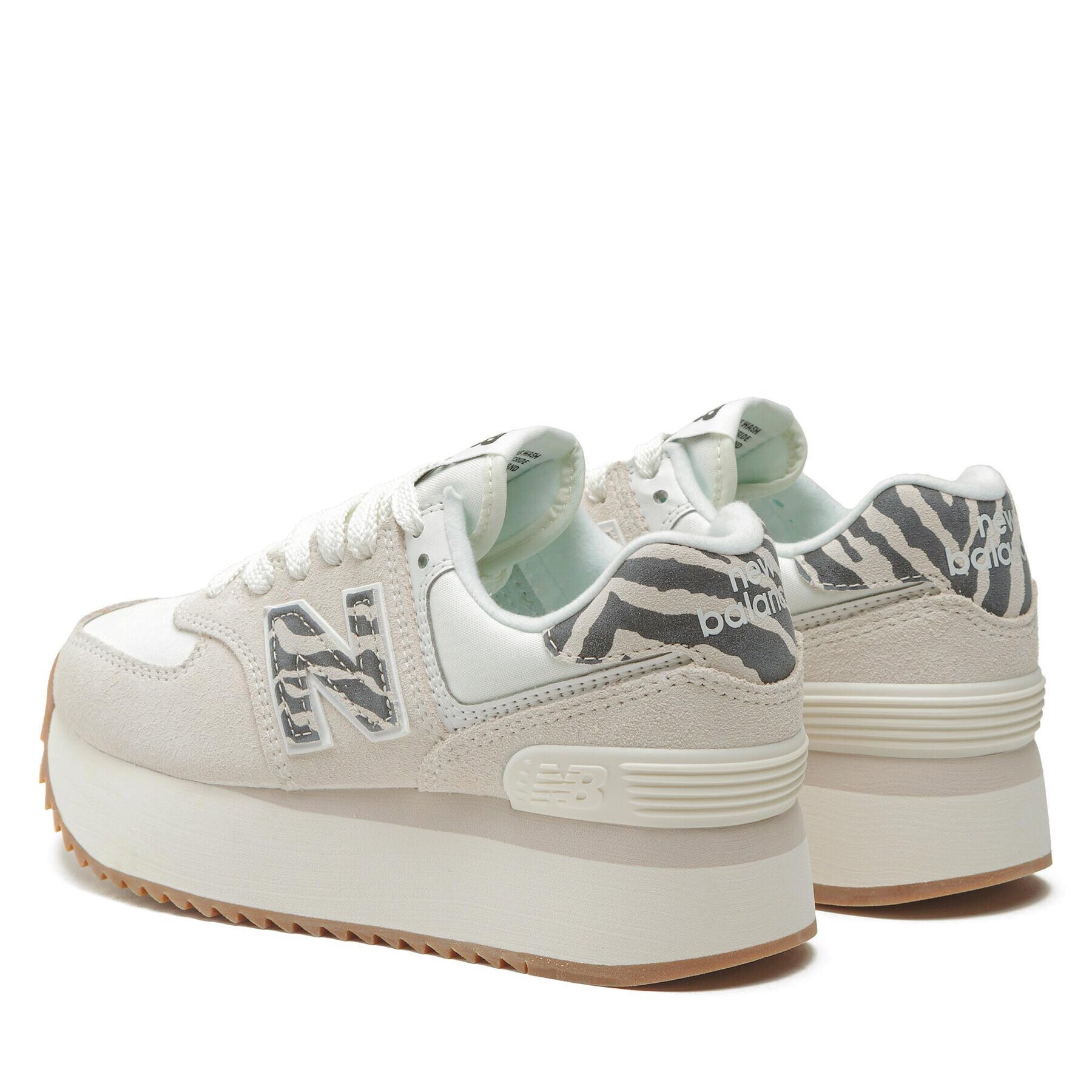 New Balance Сникърси WL574ZDD Екрю - Pepit.bg