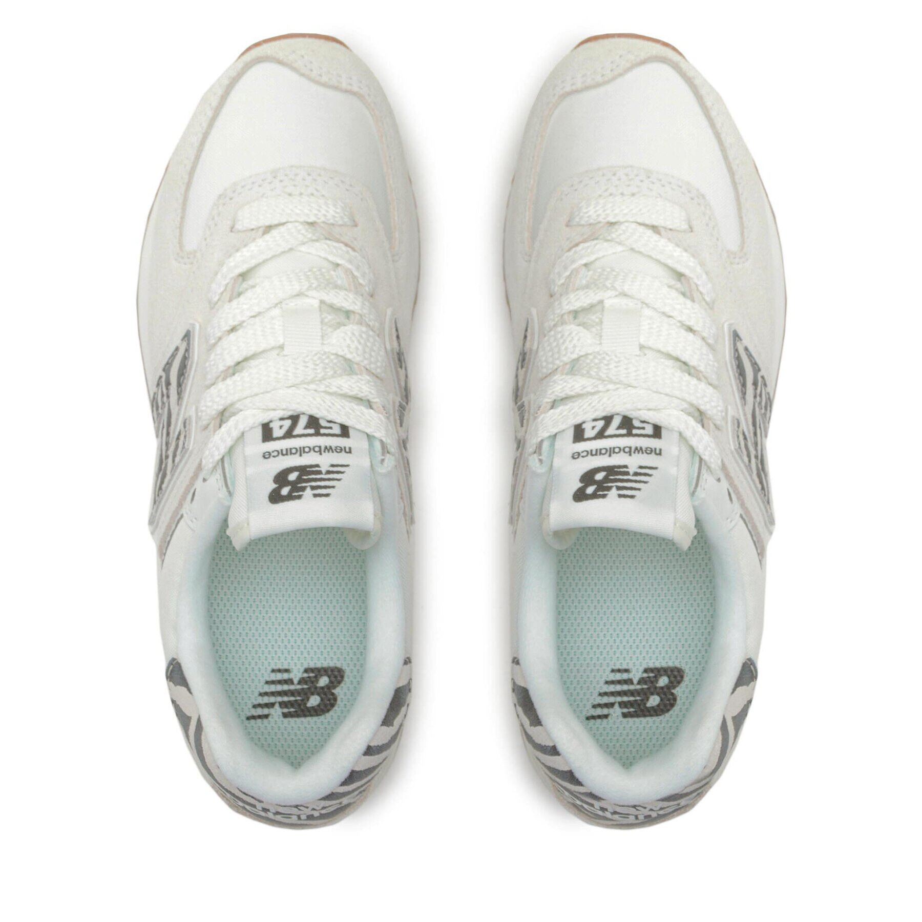 New Balance Сникърси WL574ZDD Екрю - Pepit.bg