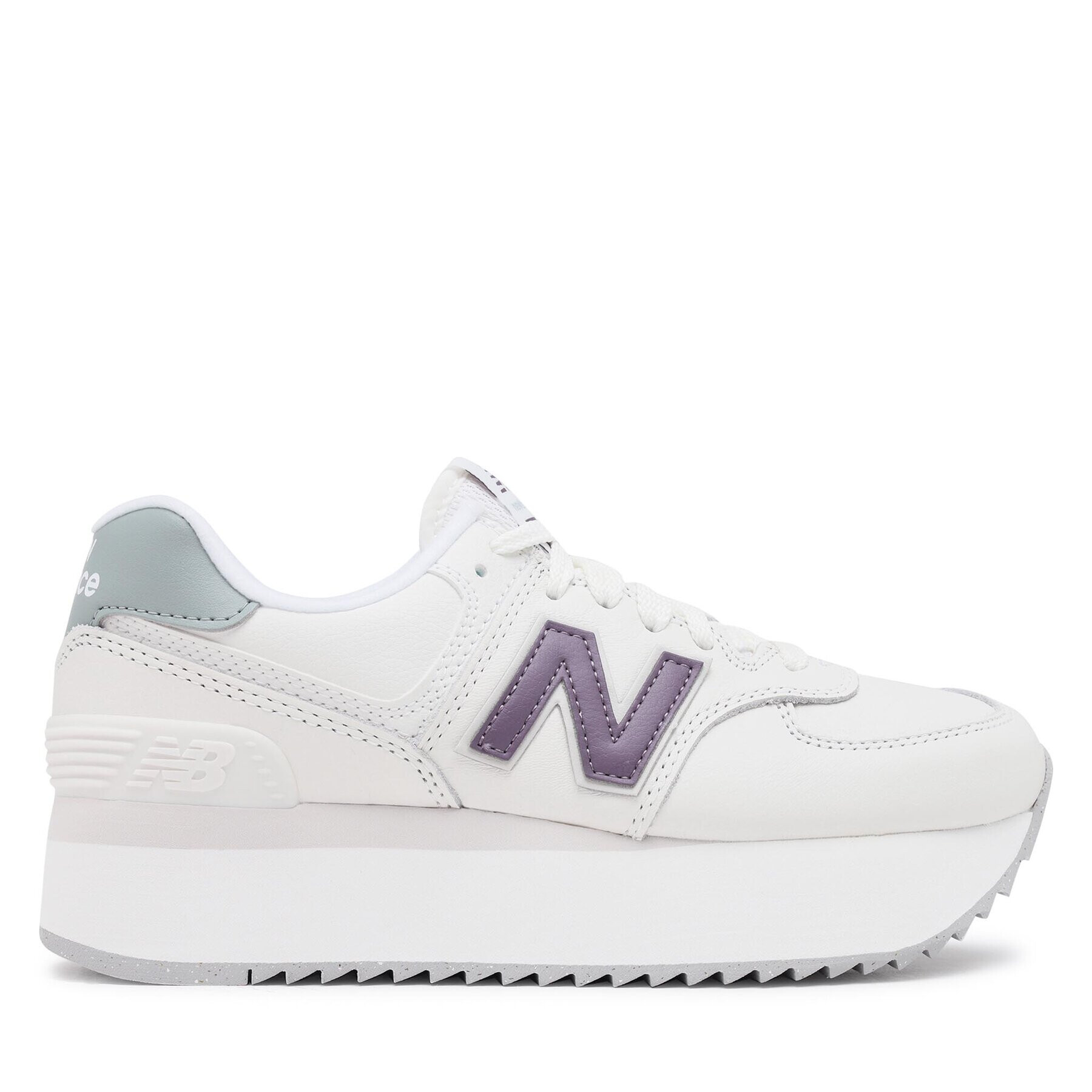 New Balance Сникърси WL574ZFG Бял - Pepit.bg