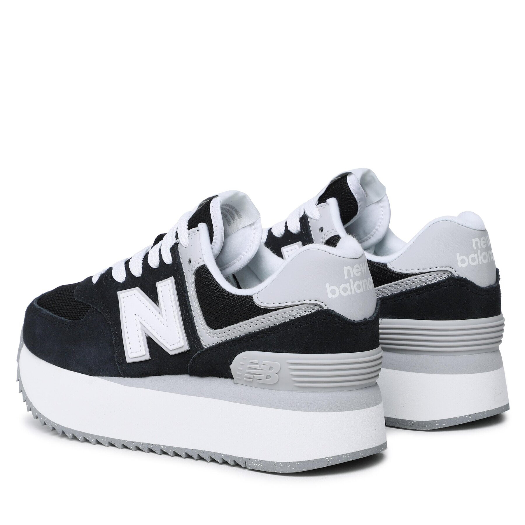 New Balance Сникърси WL574ZSA Черен - Pepit.bg