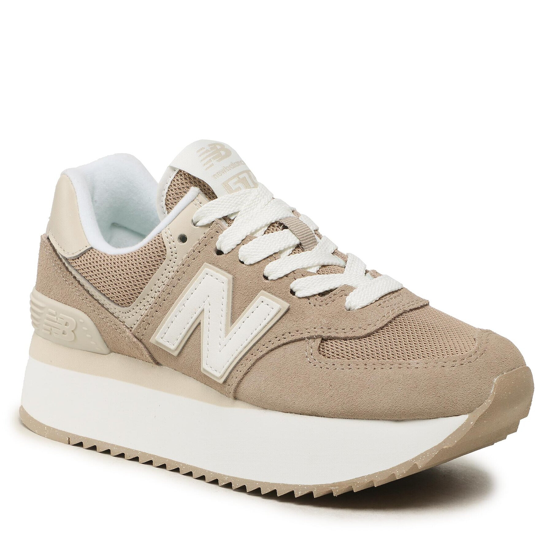 New Balance Сникърси WL574ZSM Кафяв - Pepit.bg