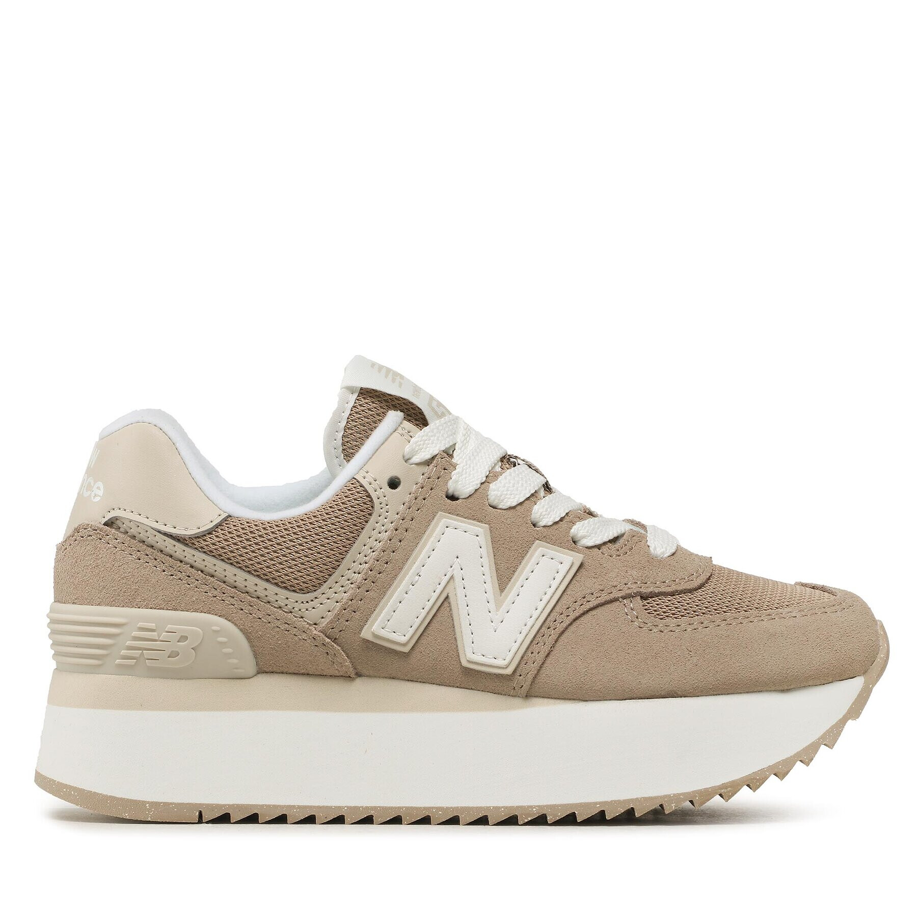 New Balance Сникърси WL574ZSM Кафяв - Pepit.bg