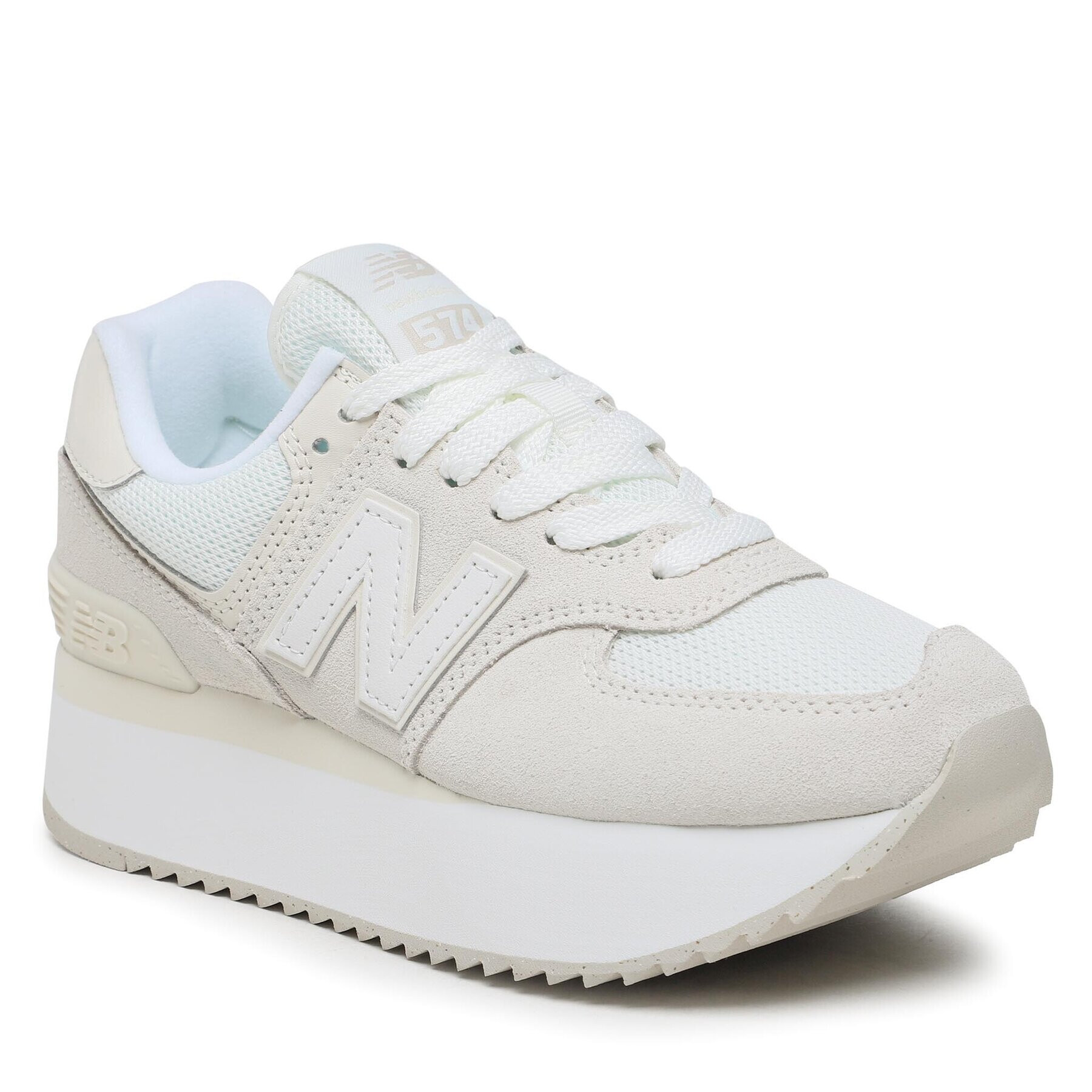 New Balance Сникърси WL574ZSO Бял - Pepit.bg