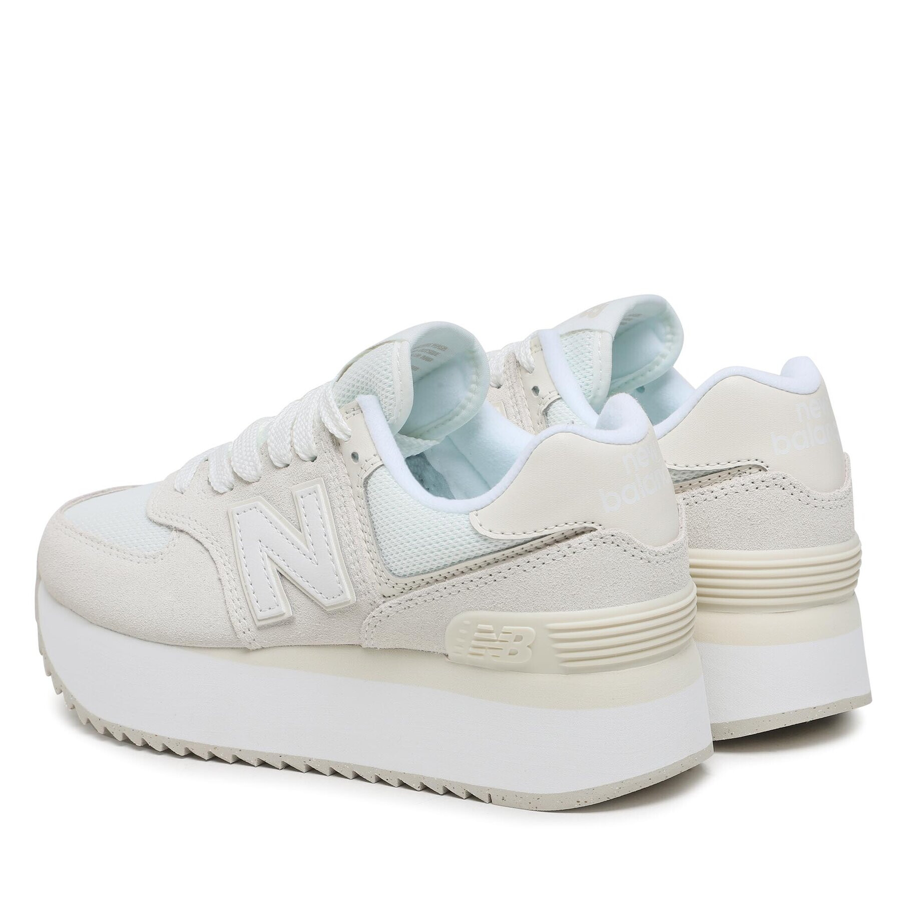 New Balance Сникърси WL574ZSO Бял - Pepit.bg