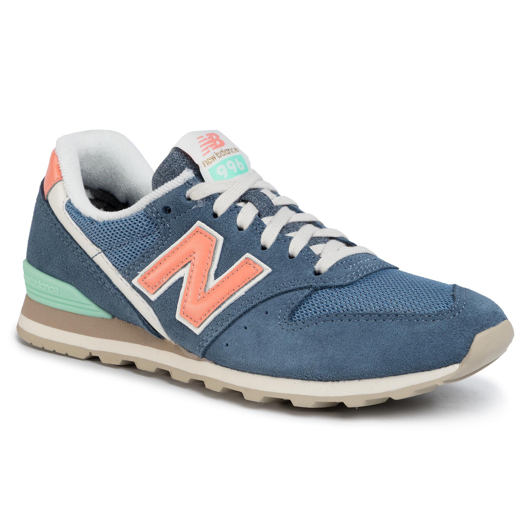 New Balance Сникърси WL996COM Син - Pepit.bg