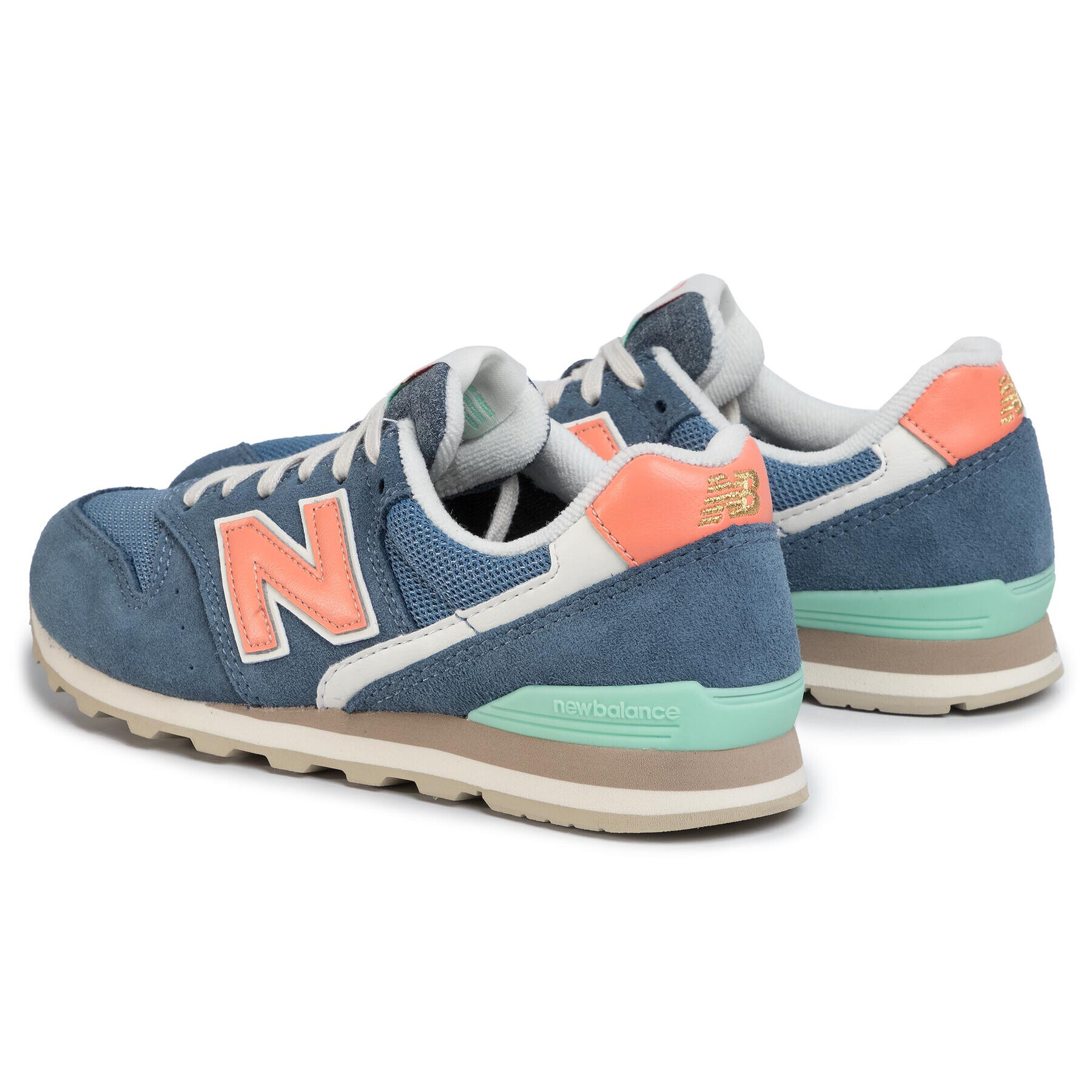 New Balance Сникърси WL996COM Син - Pepit.bg