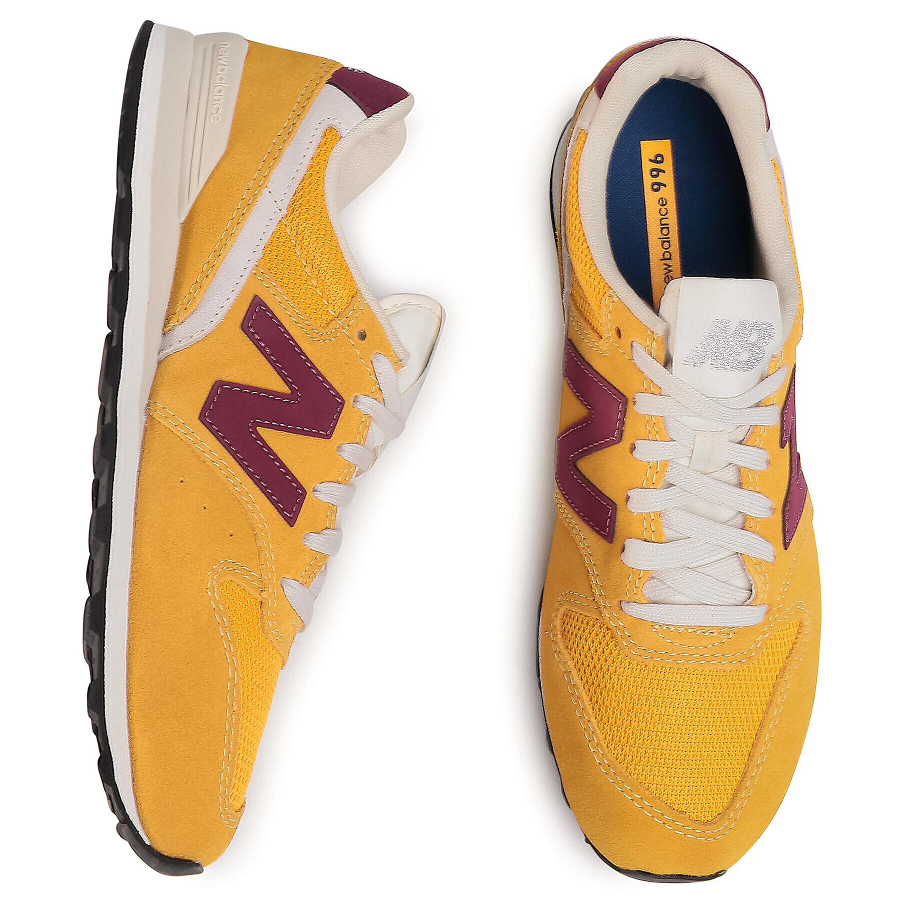New Balance Сникърси WL996SVD Жълт - Pepit.bg