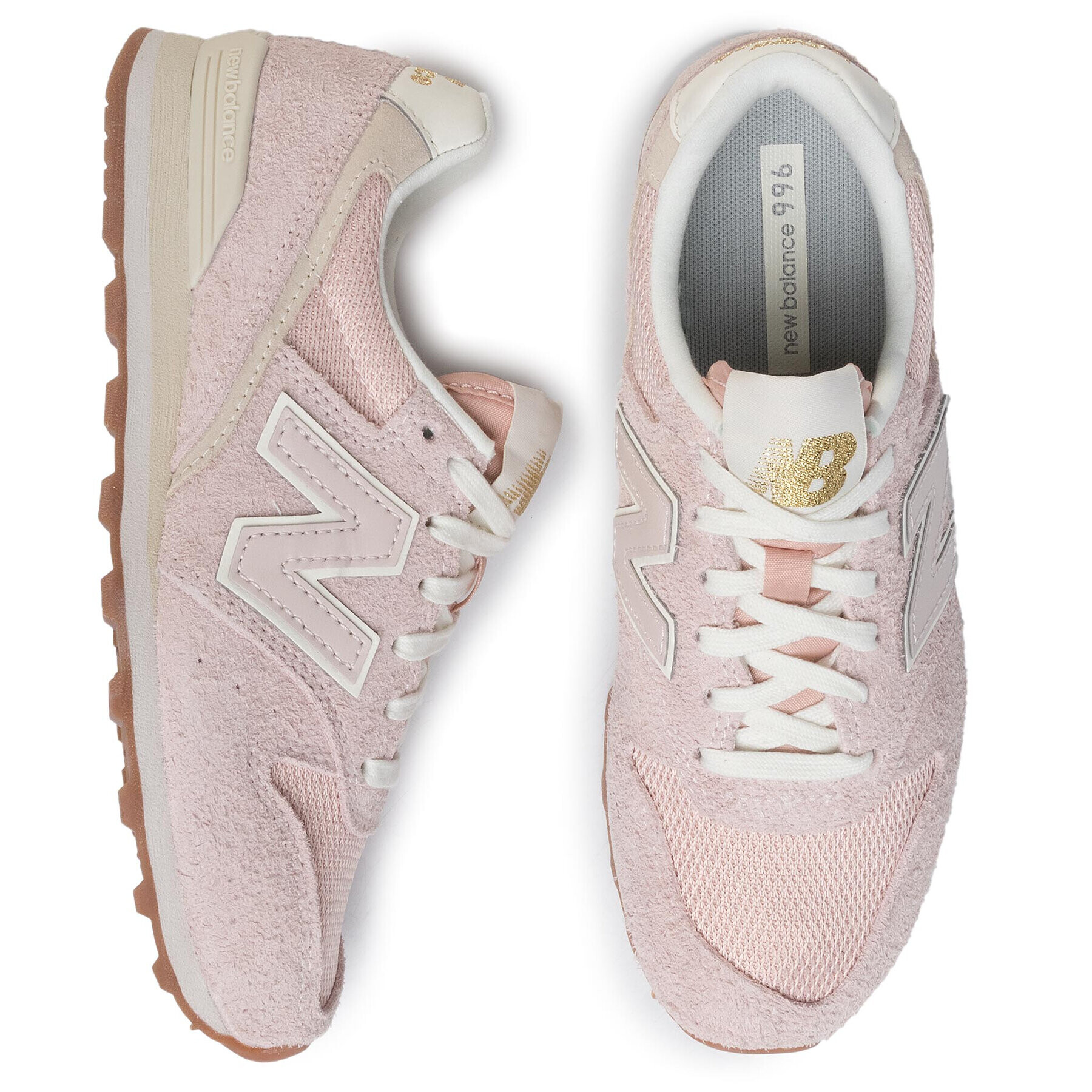 New Balance Сникърси WL996VHD Розов - Pepit.bg