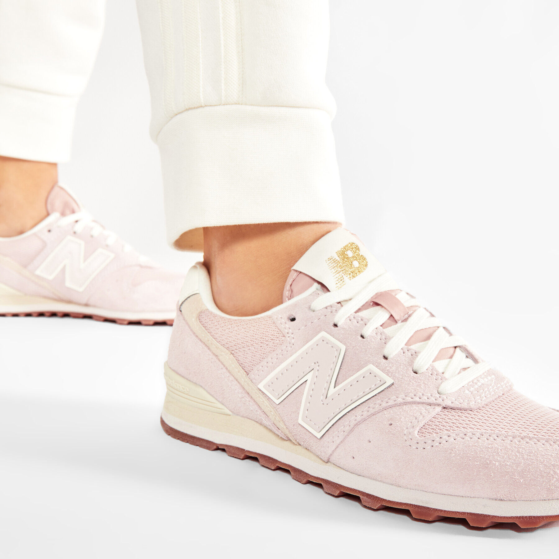 New Balance Сникърси WL996VHD Розов - Pepit.bg