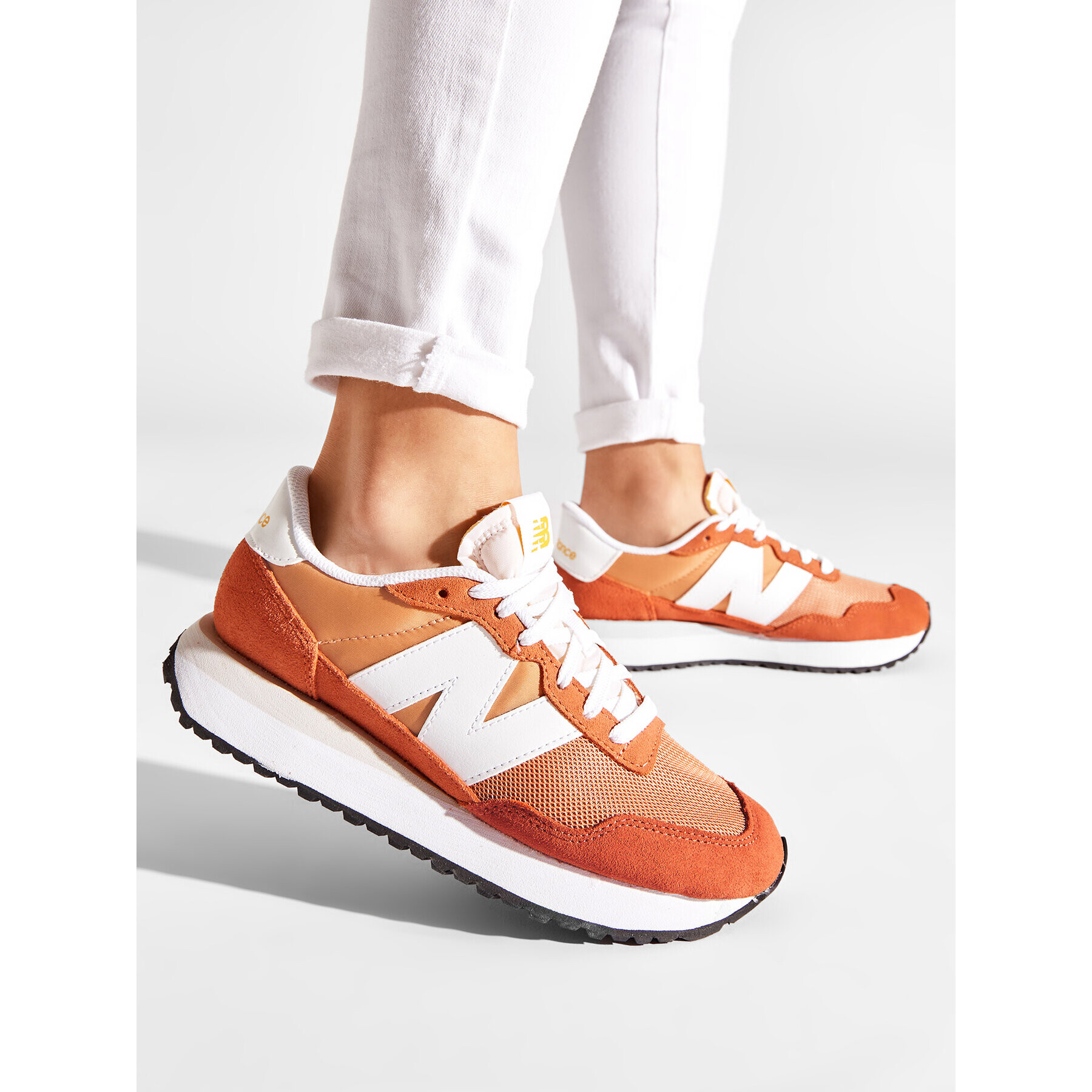 New Balance Сникърси WS237FB Оранжев - Pepit.bg