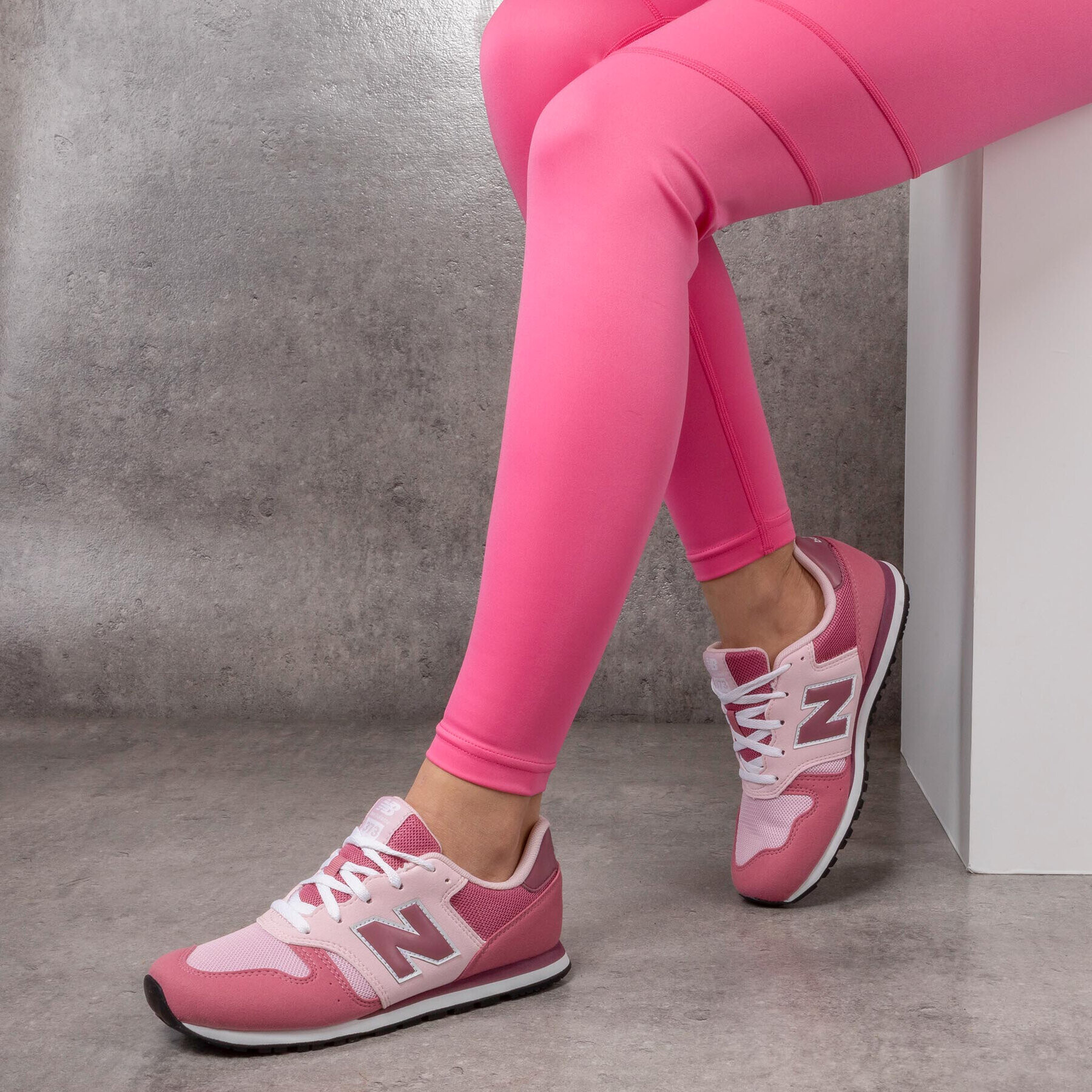 New Balance Сникърси YC373KP Розов - Pepit.bg