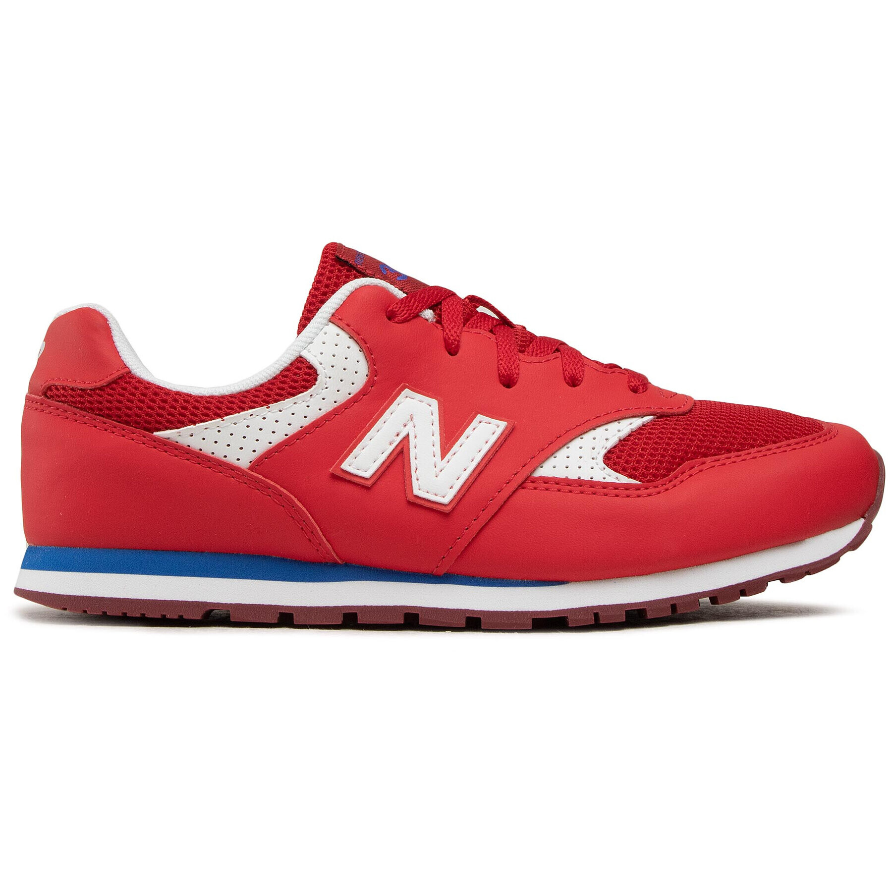 New Balance Сникърси YC393BBP Червен - Pepit.bg