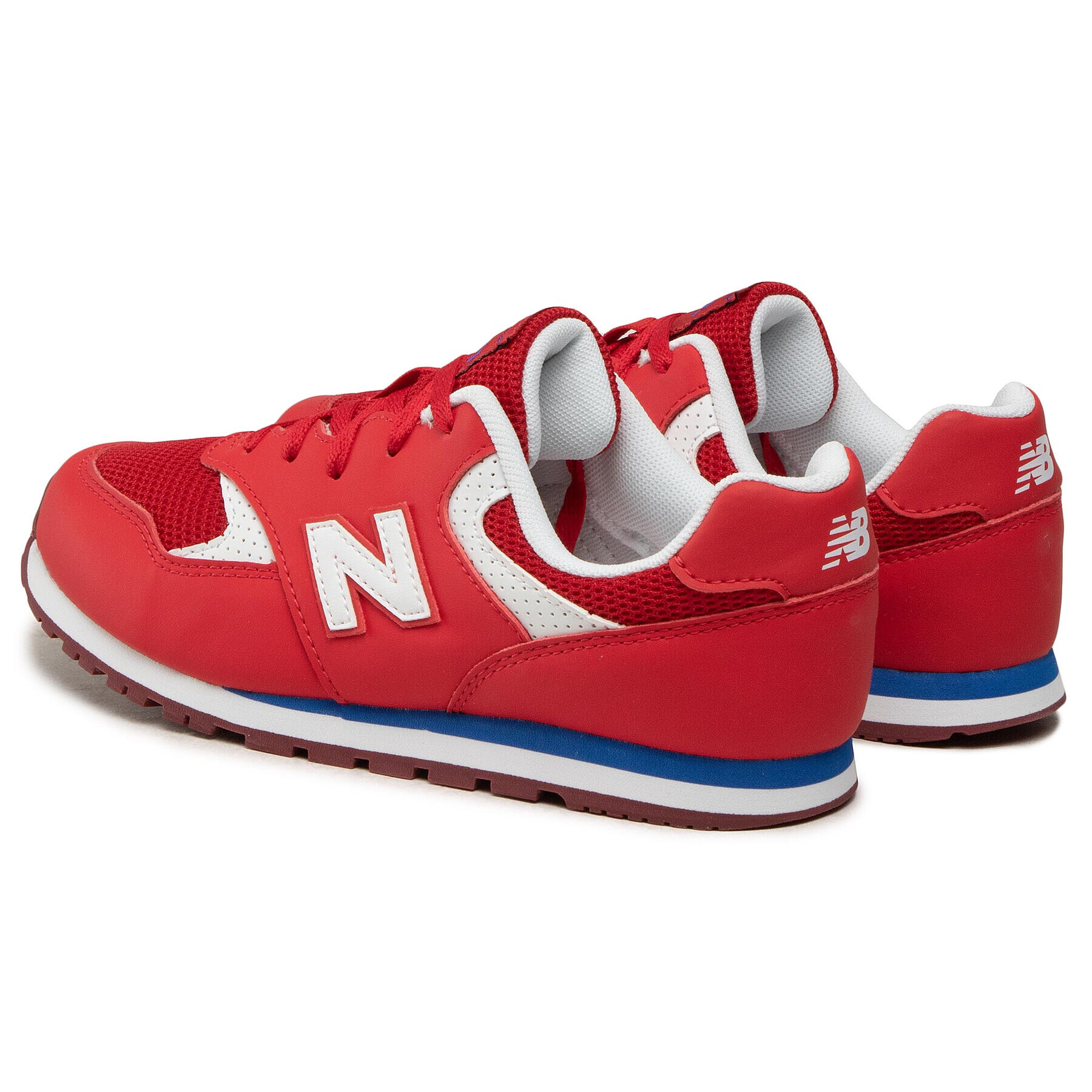 New Balance Сникърси YC393BBP Червен - Pepit.bg
