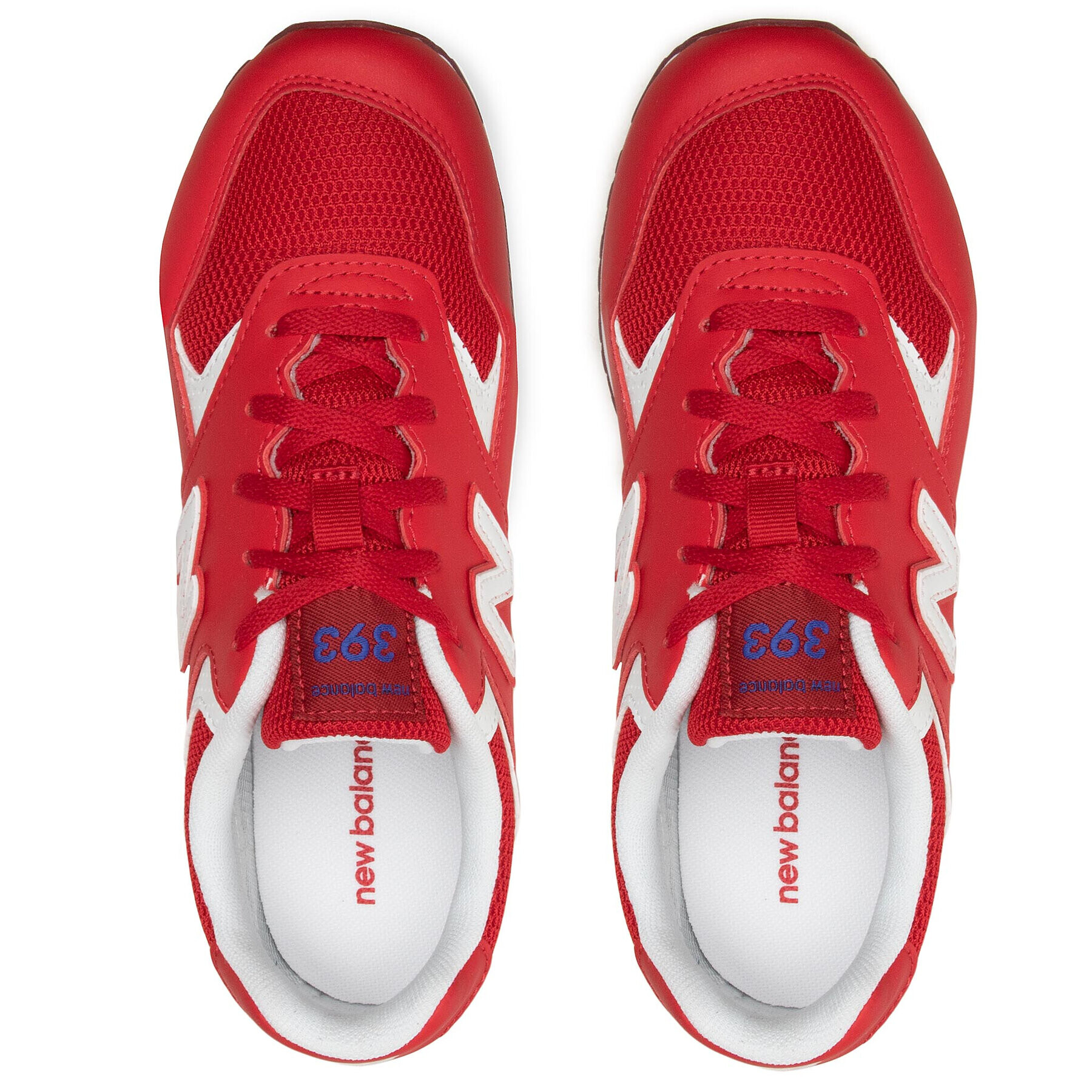 New Balance Сникърси YC393BBP Червен - Pepit.bg