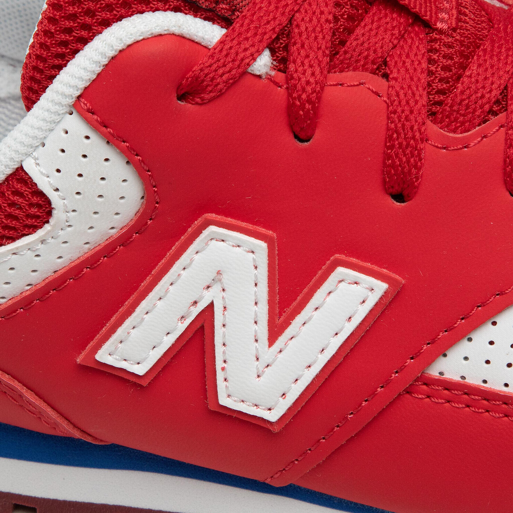 New Balance Сникърси YC393BBP Червен - Pepit.bg