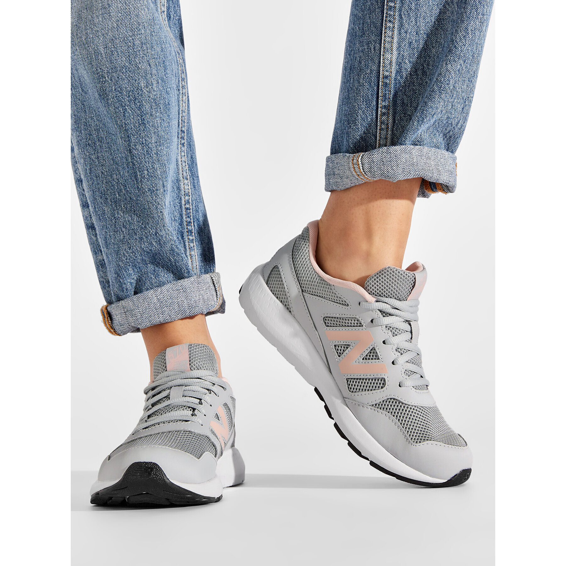 New Balance Сникърси YK570GP2 Сив - Pepit.bg